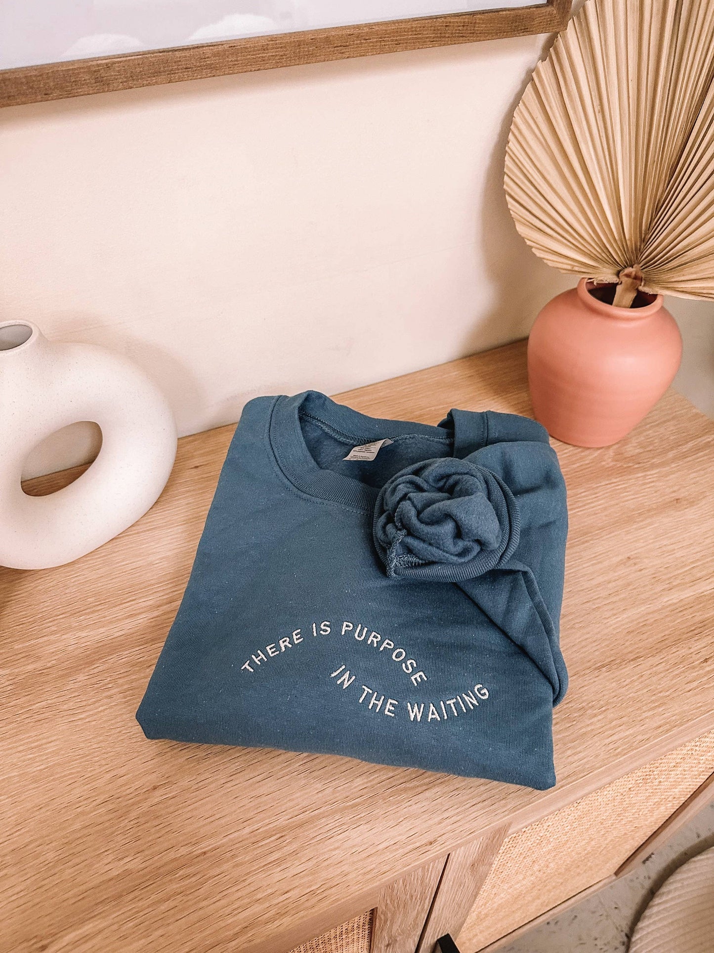 Embroidered Purpose Sweatshirt