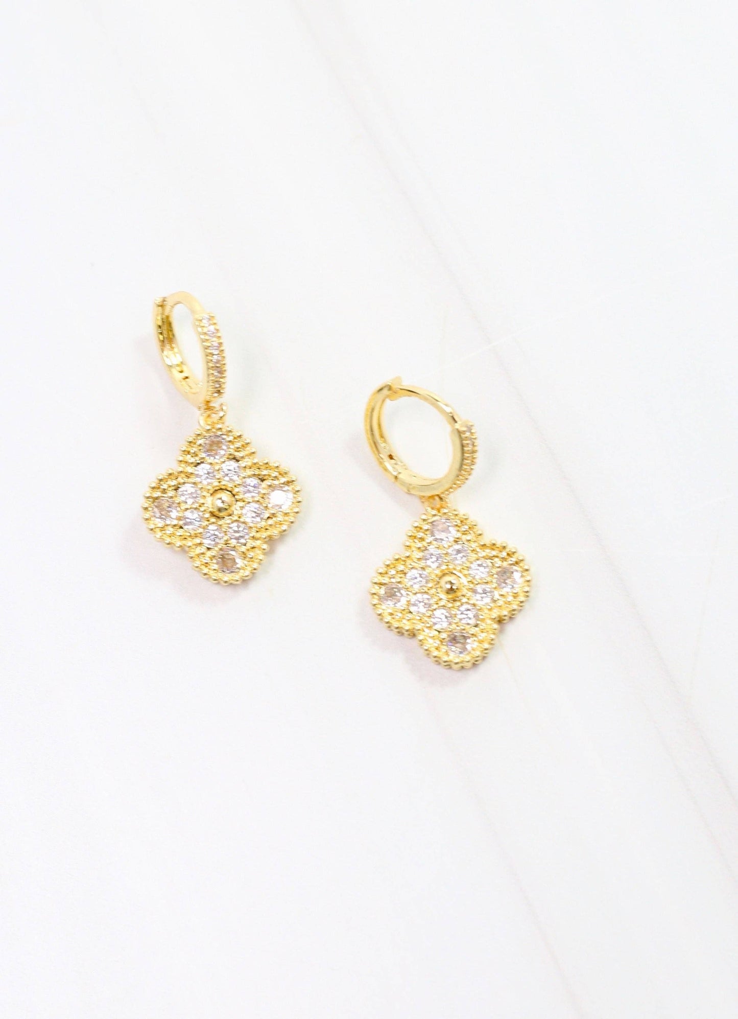 Andreas Clover Earring Gold