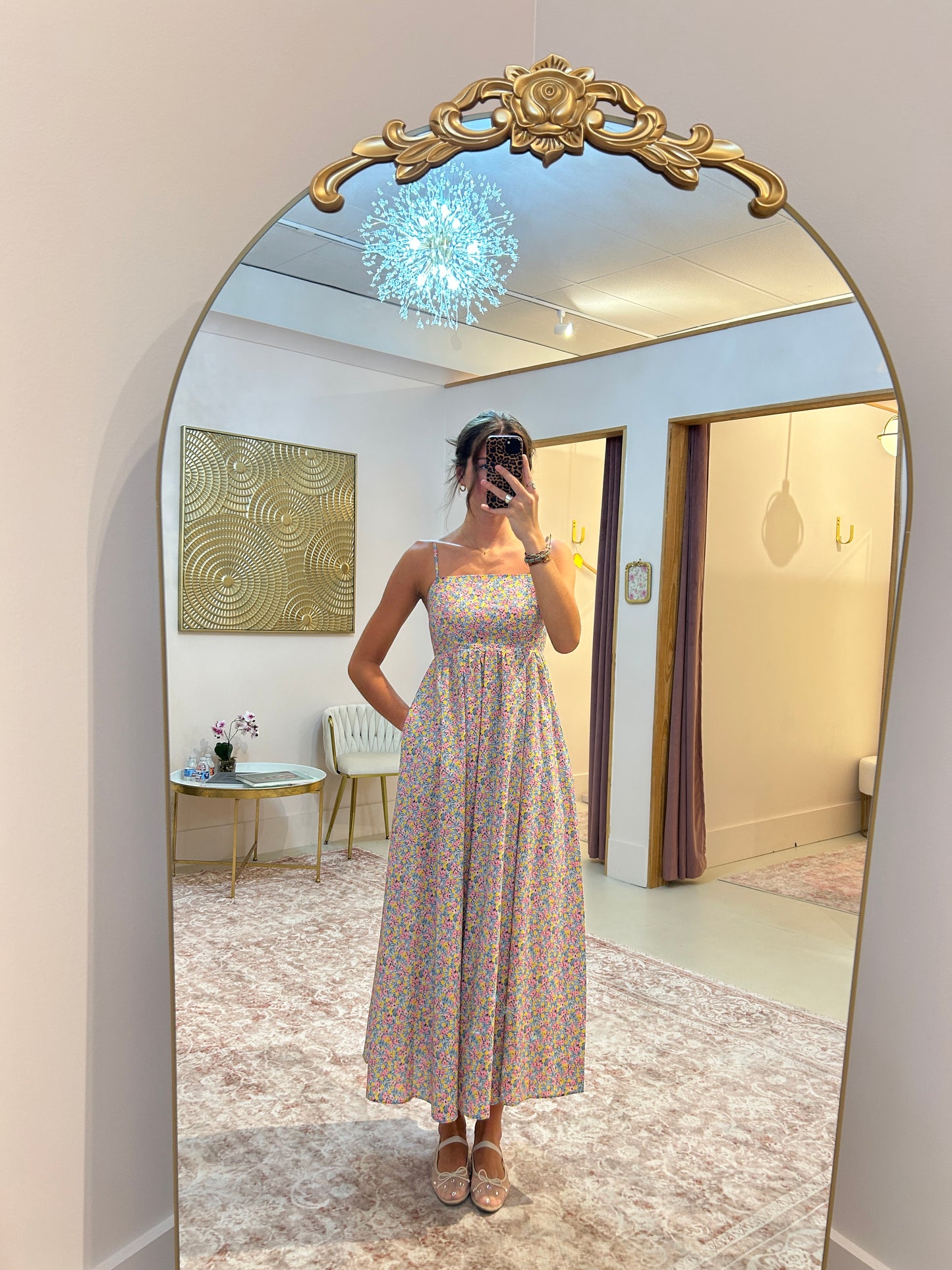 Mykonos Meadow Maxi Dress