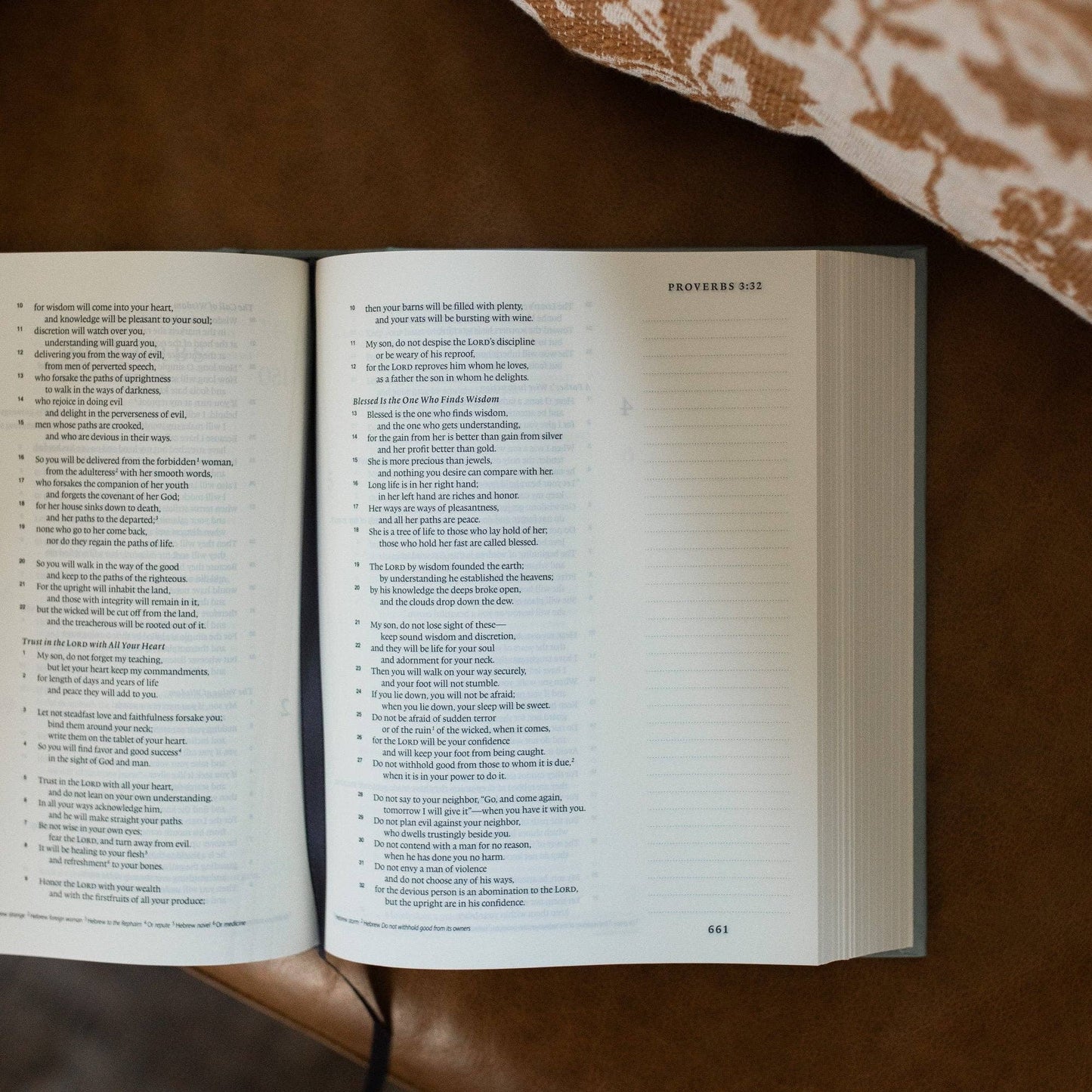 ESV Single Column Journaling Bible | Dusty Mint