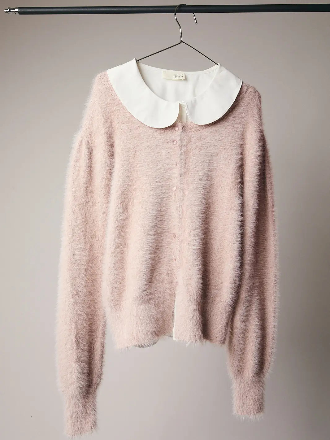 Blush Fuzz Cardigan