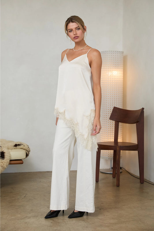 Amelie Satin Tunic