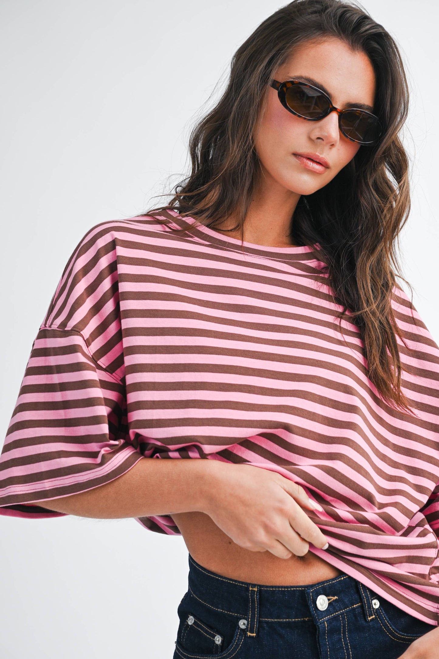 Lennon Stripe Tee