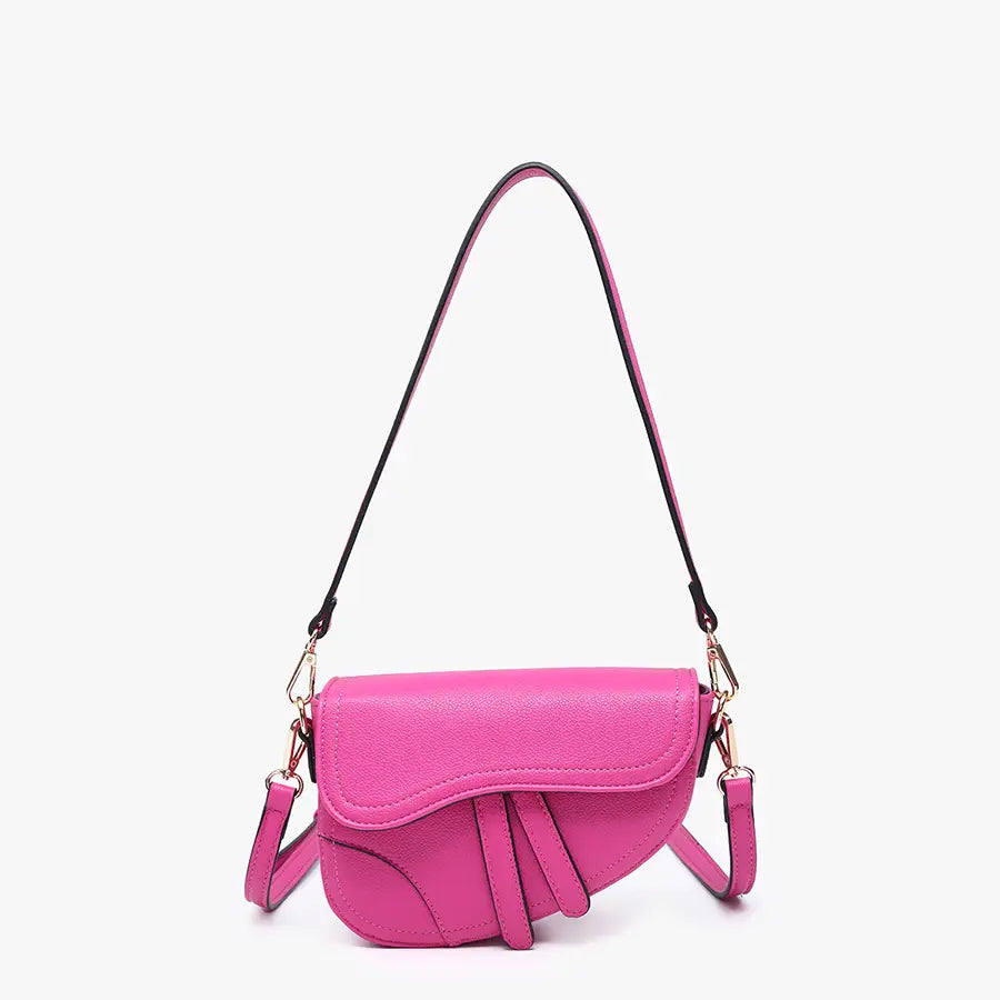 Marisol Asymmetrical Crossbody/Saddle Bag