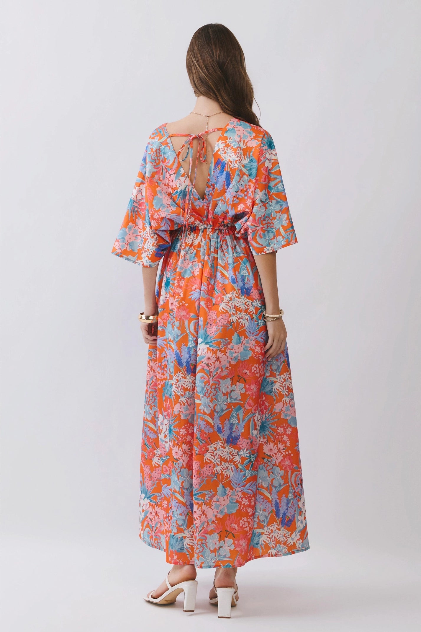 Golden Bloom Dress