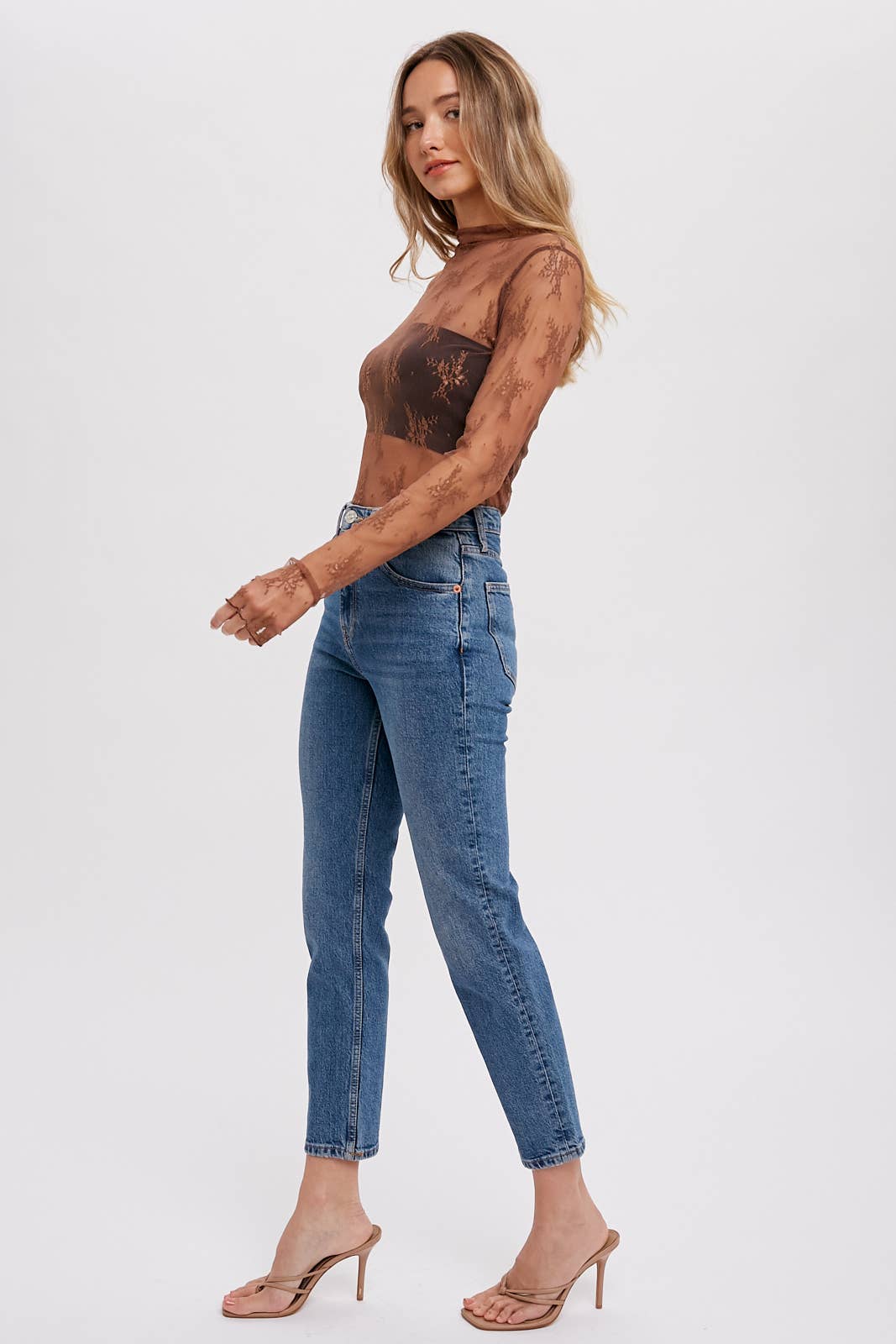 Ivory Blossom Lace Top