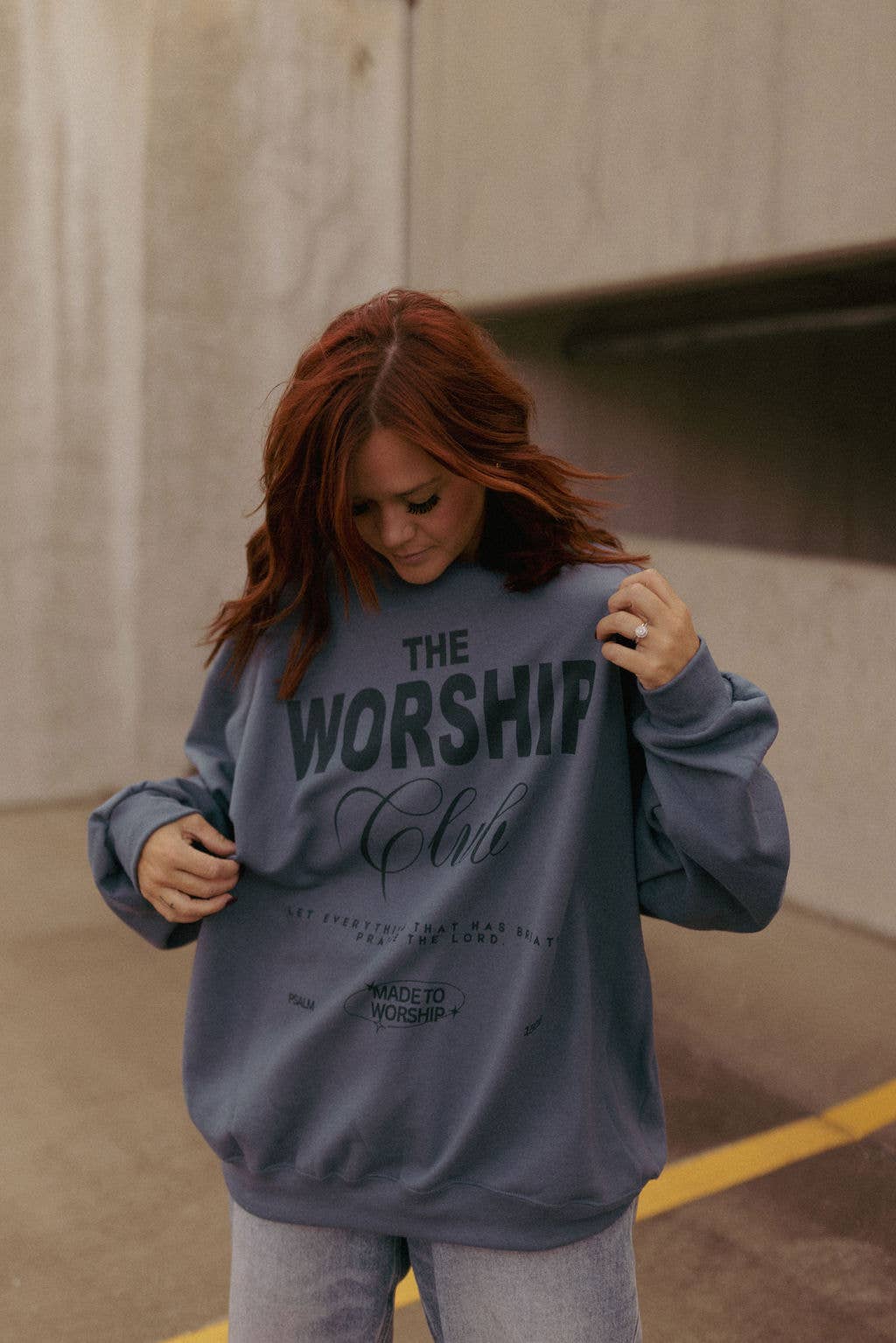 Worship Club Graphic Sweatshirt