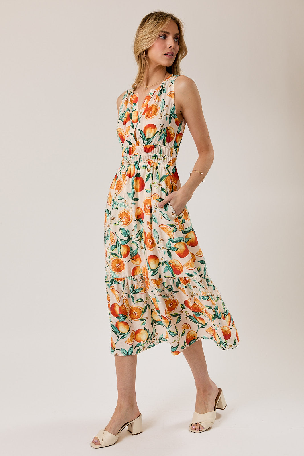 Orange Blossom Dress M / White Orange Blossom Dress M / White