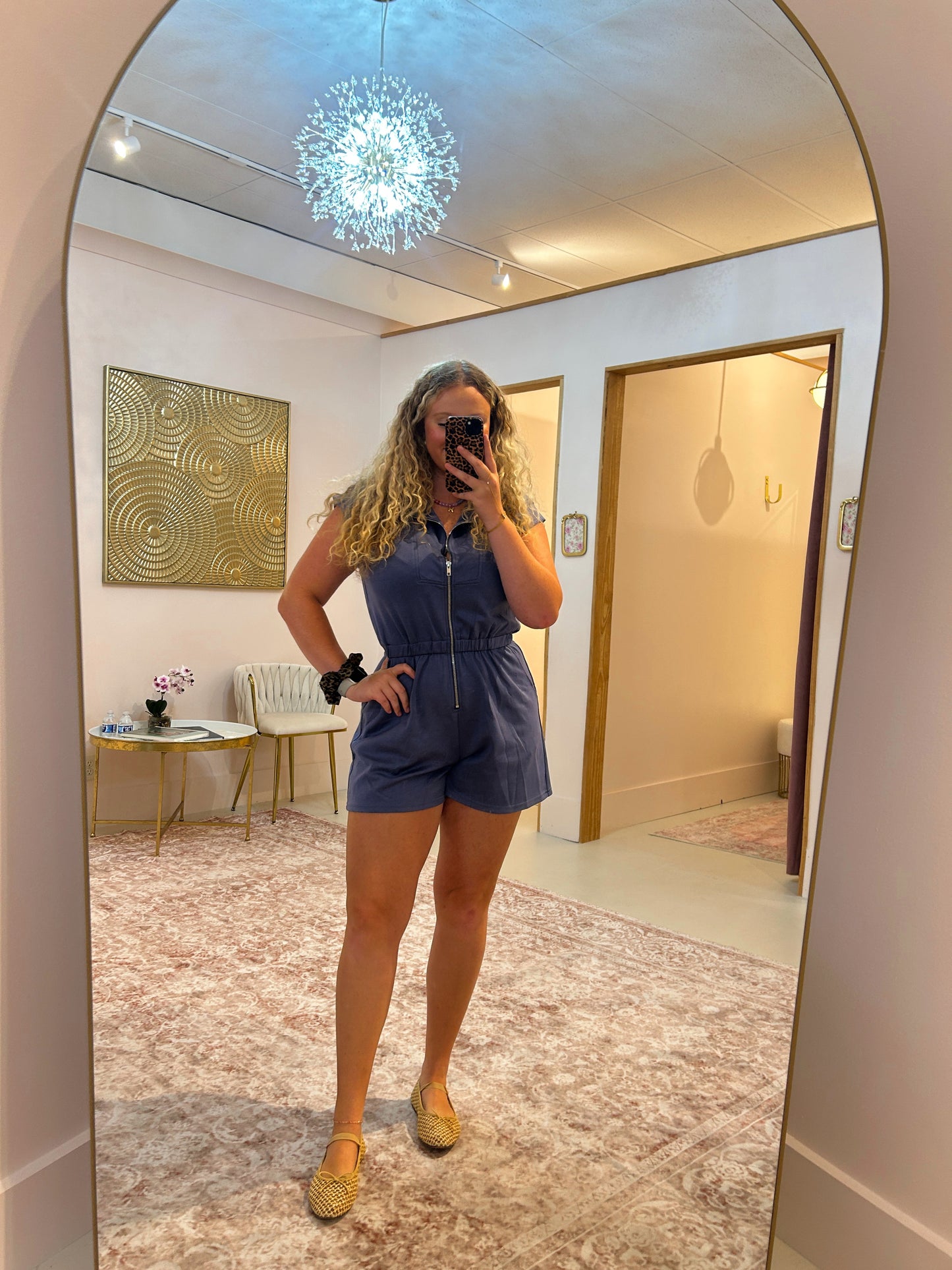 Zip-Up Romper