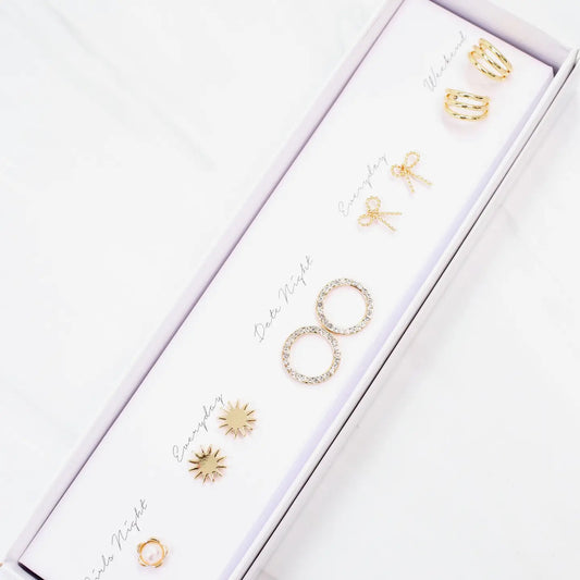 Sutherland Earring Set Gold