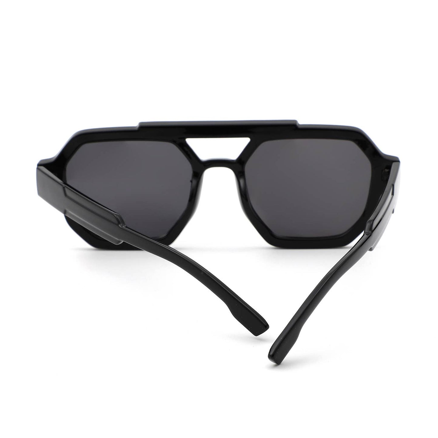 Square Geometric Block Sunglasses