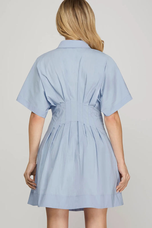 Parker Pleated Dress