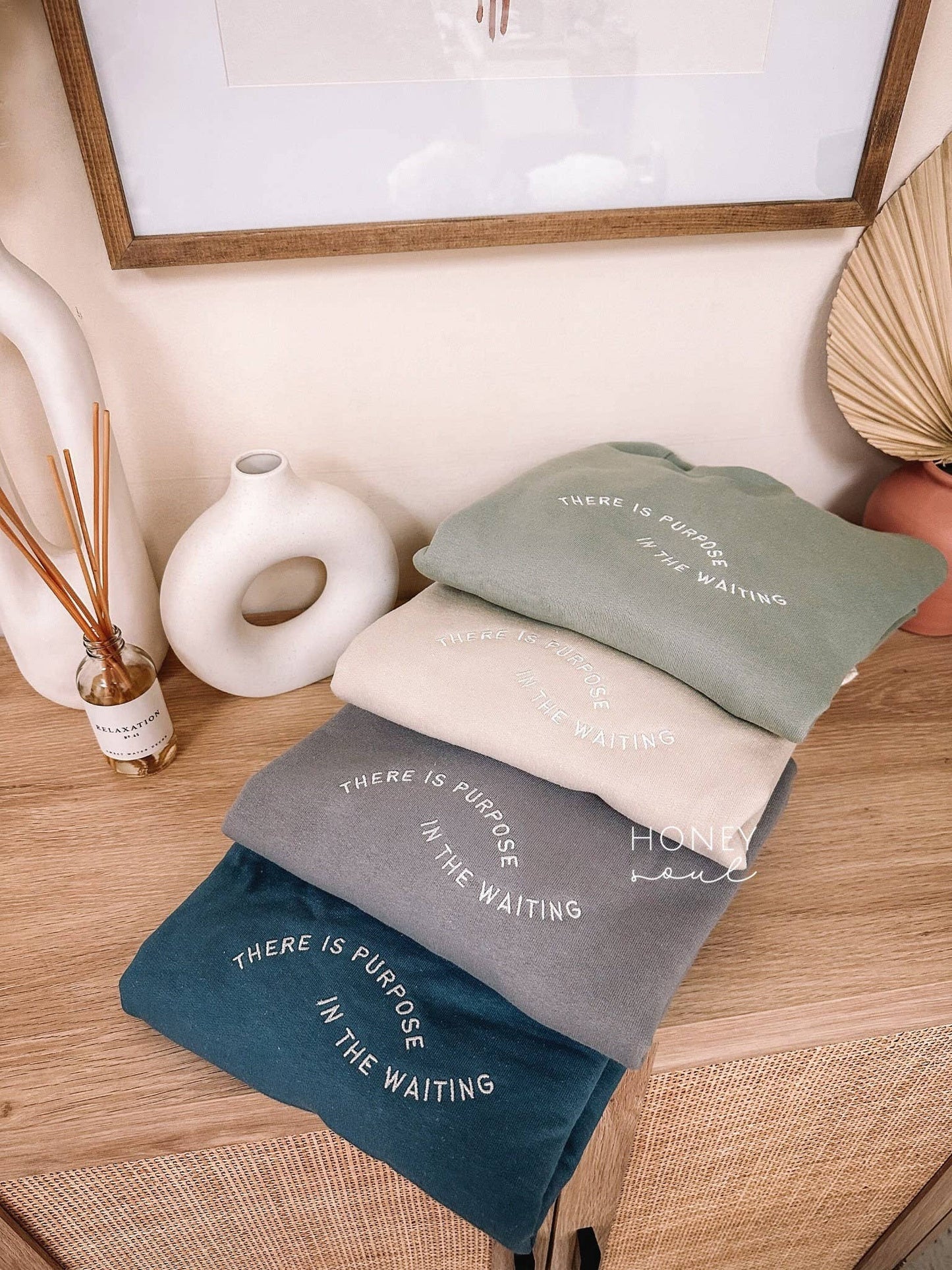 Embroidered Purpose Sweatshirt