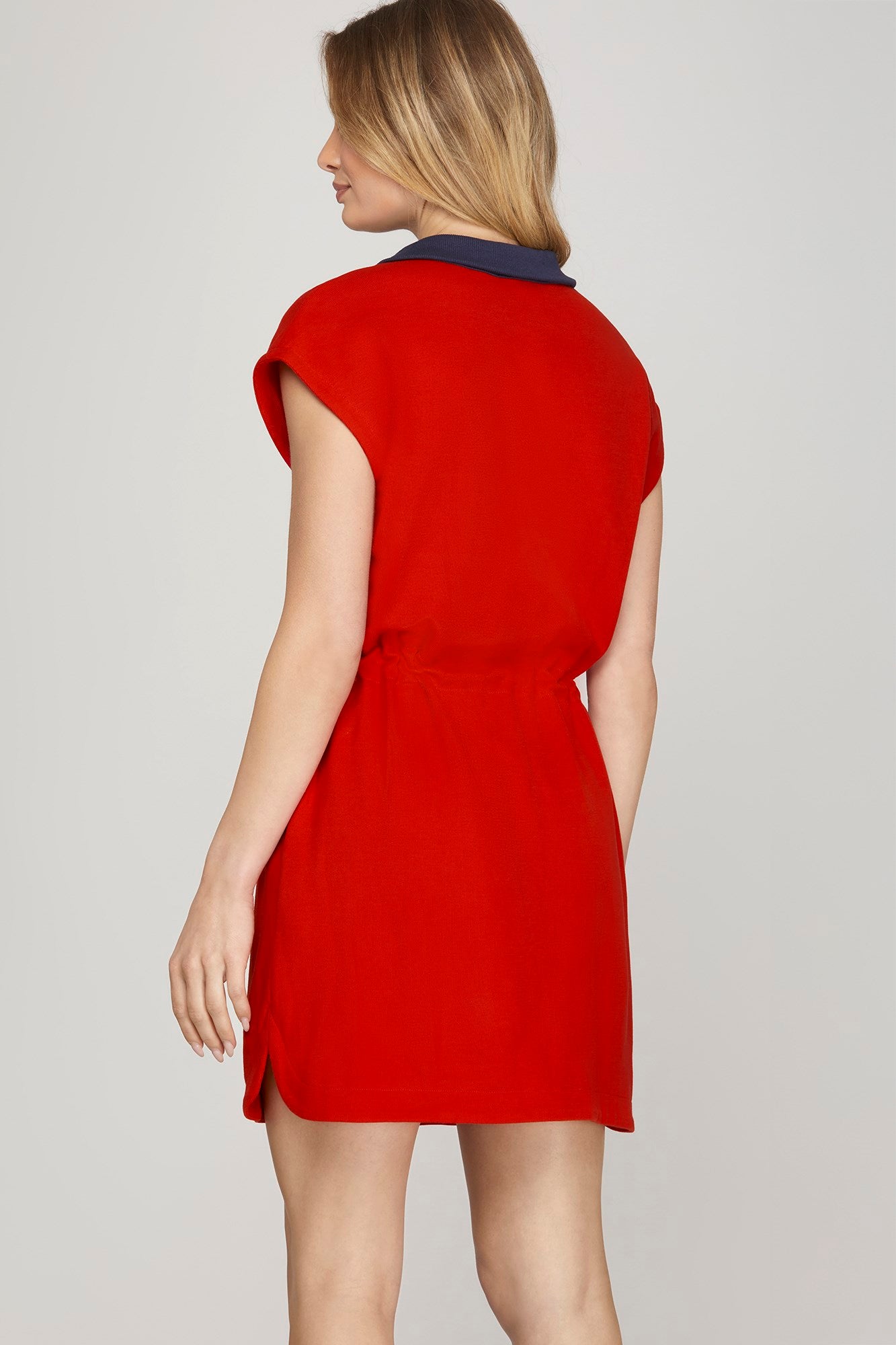 Riley Zip Mini Dress