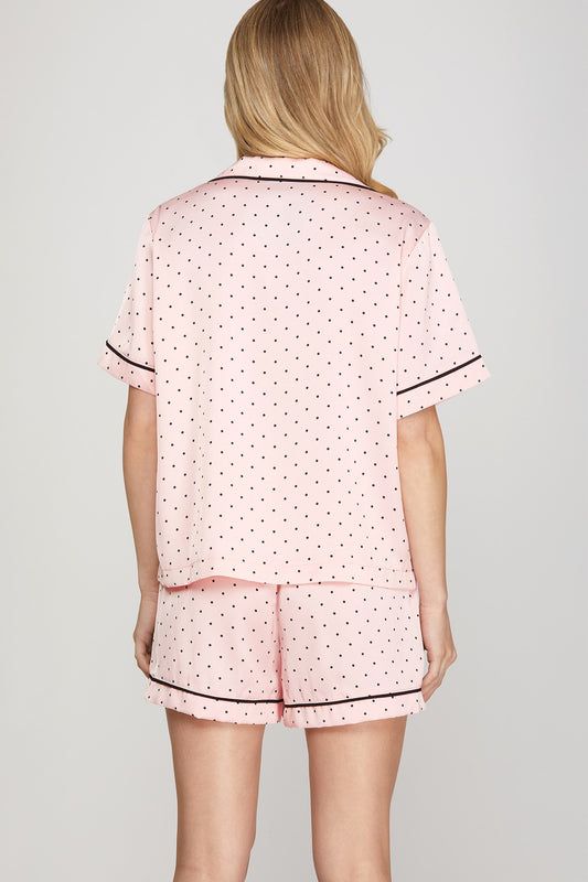 Dot Dreams PJ Set
