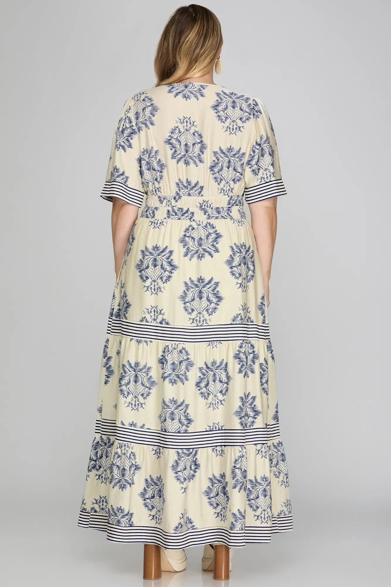 Blue Haven Dress- Plus Size