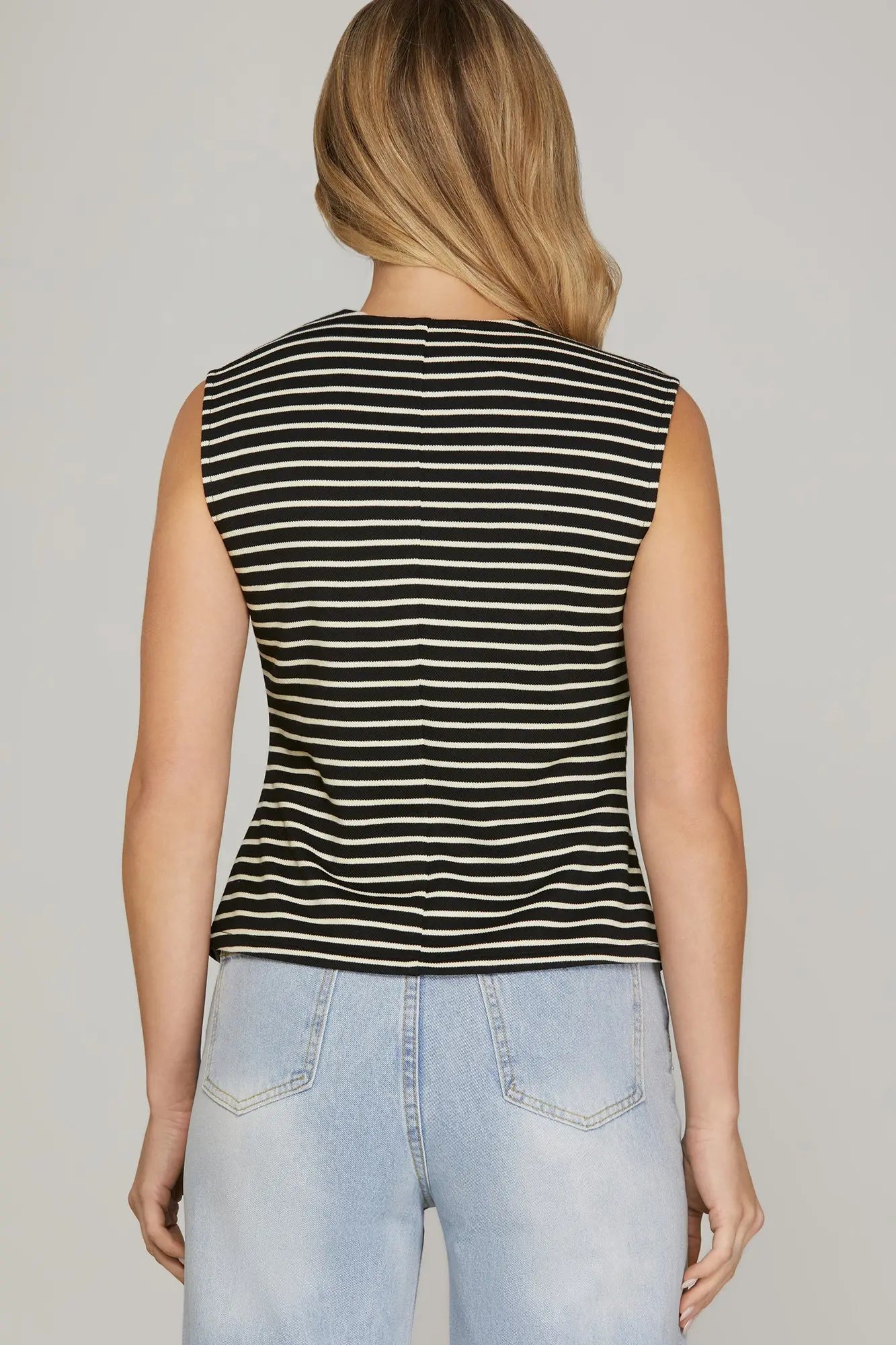 Sutton Striped Vest