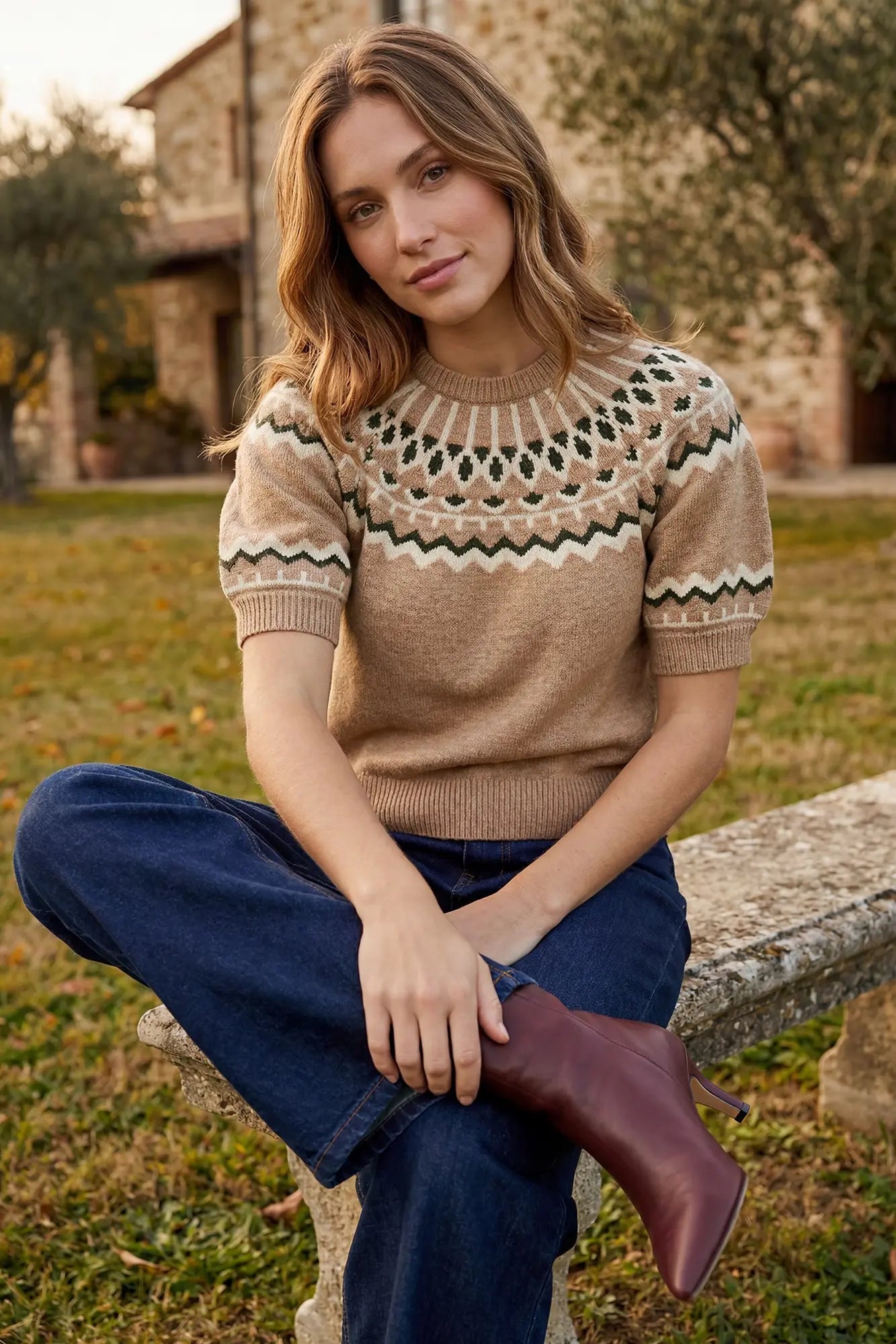 Cambridge Sweater Top