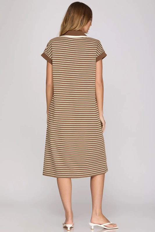 Saltwater Stripe Dress