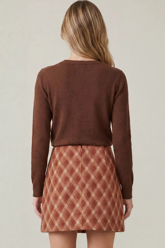 Oxford Mini Skirt
