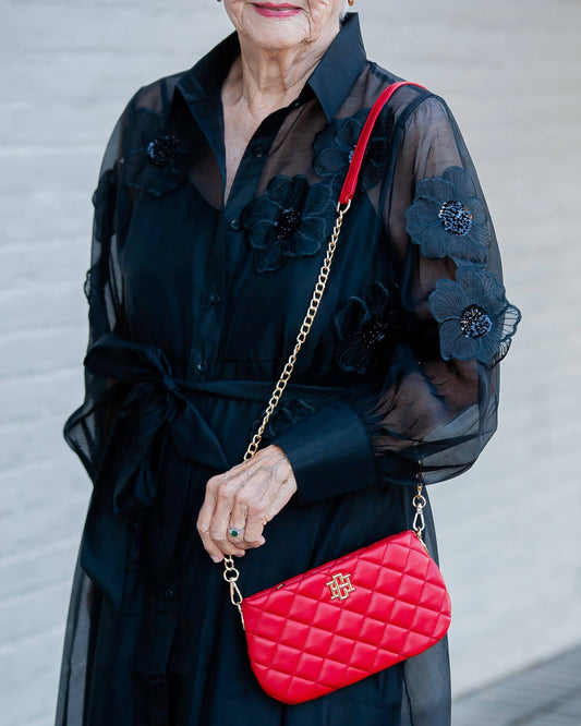 Livi Crossbody Red SQ