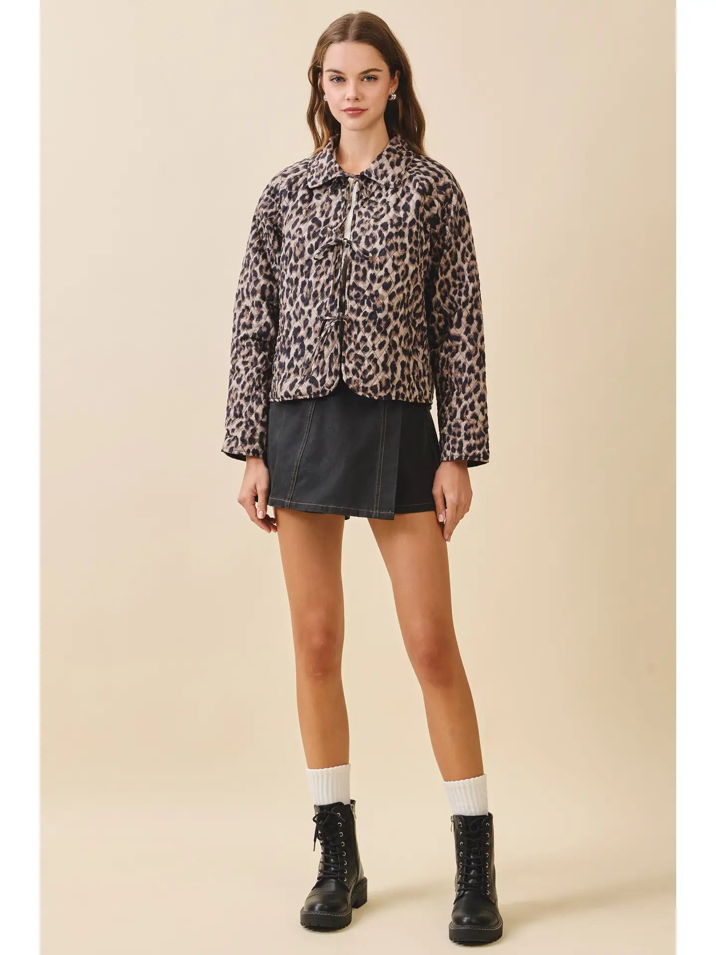 Amber Leopard Jacket