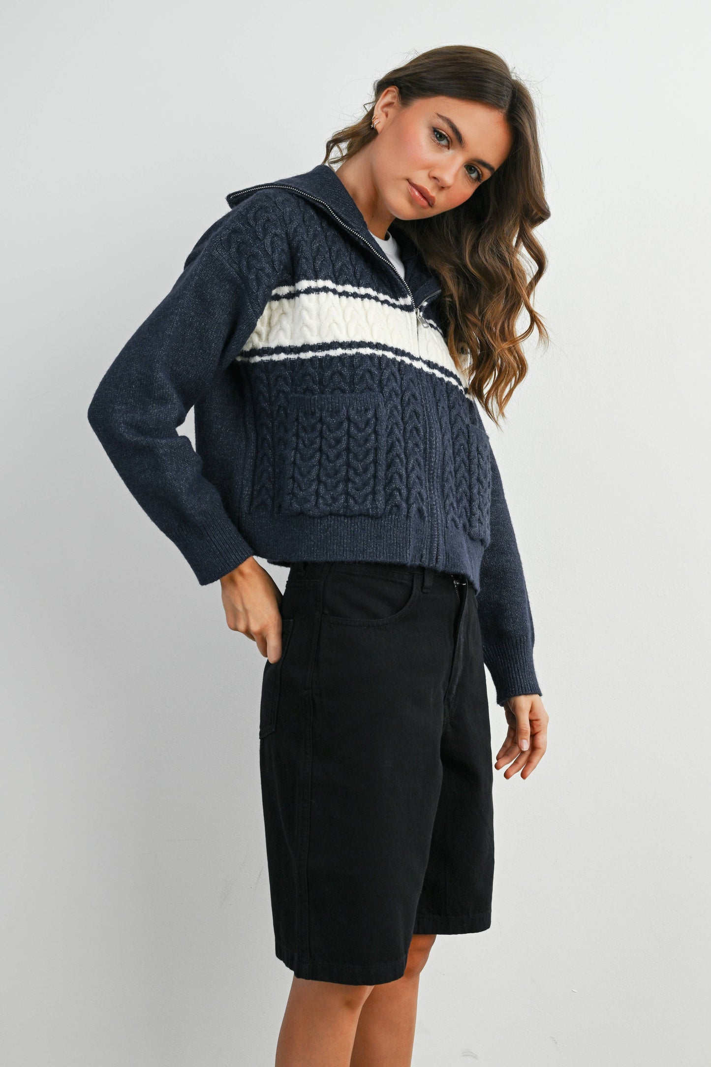 Sutton Stripe Top