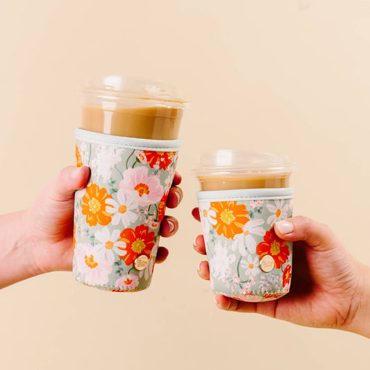 Sip Savvy Drink Sleeve-Bouquet Beauty Sage