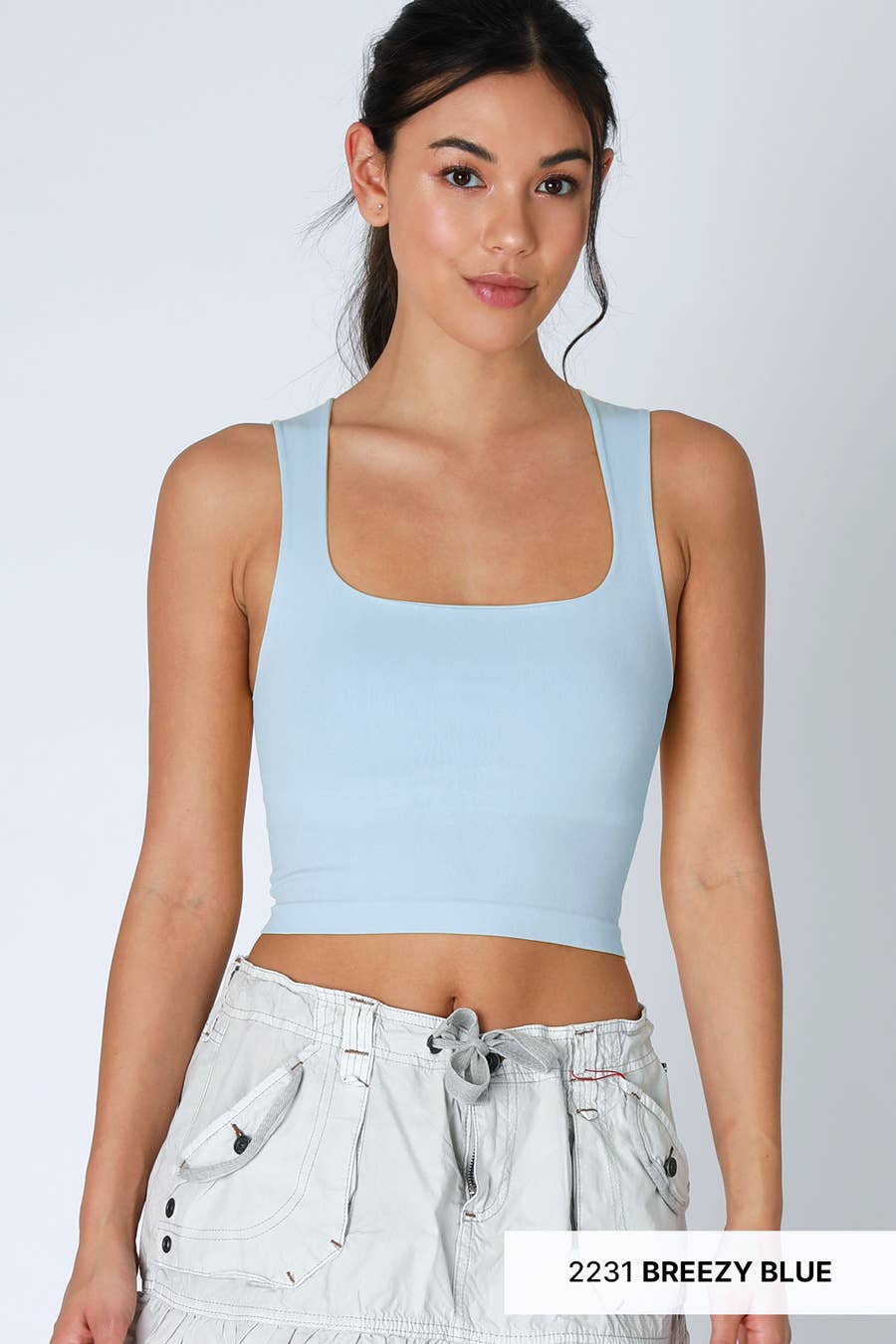 Essence Square Neck Top