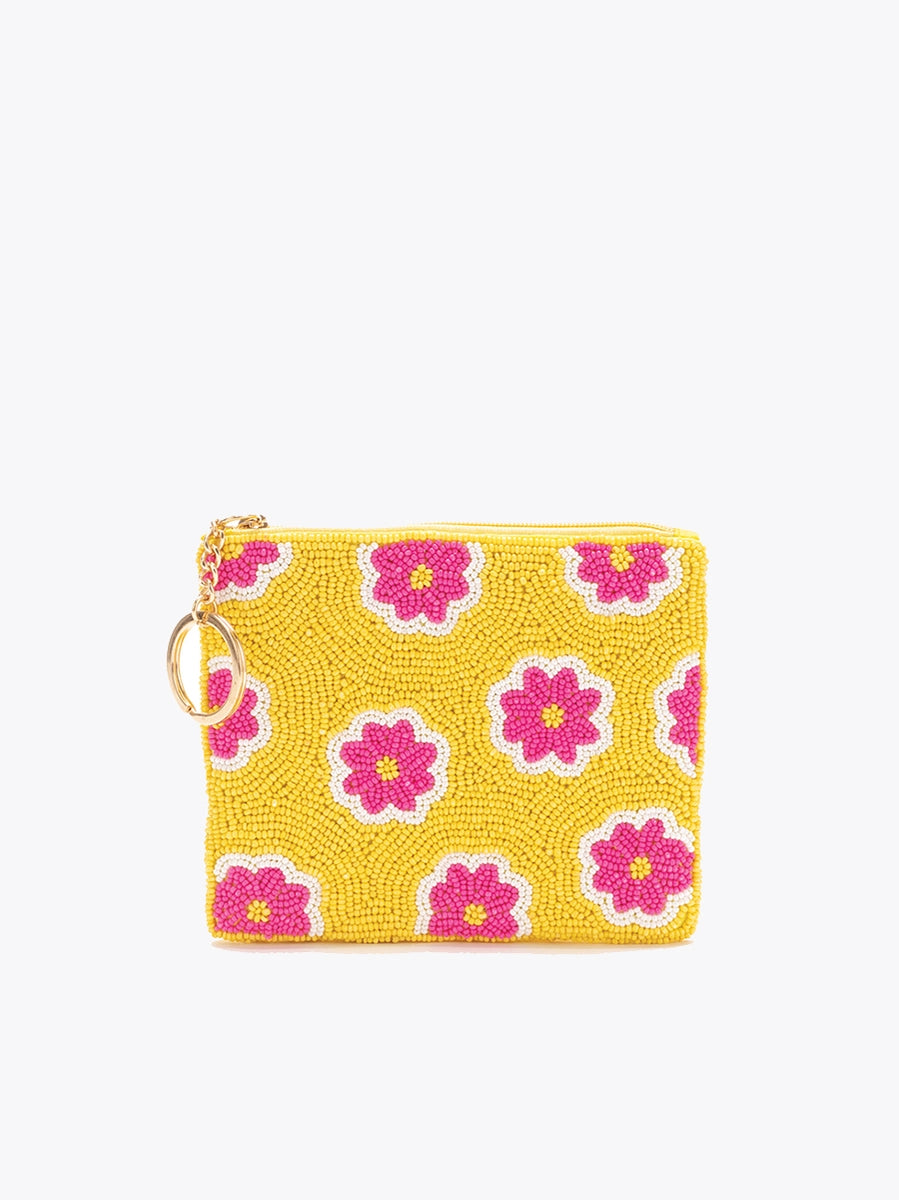 Ricki Beaded Coin Pouch