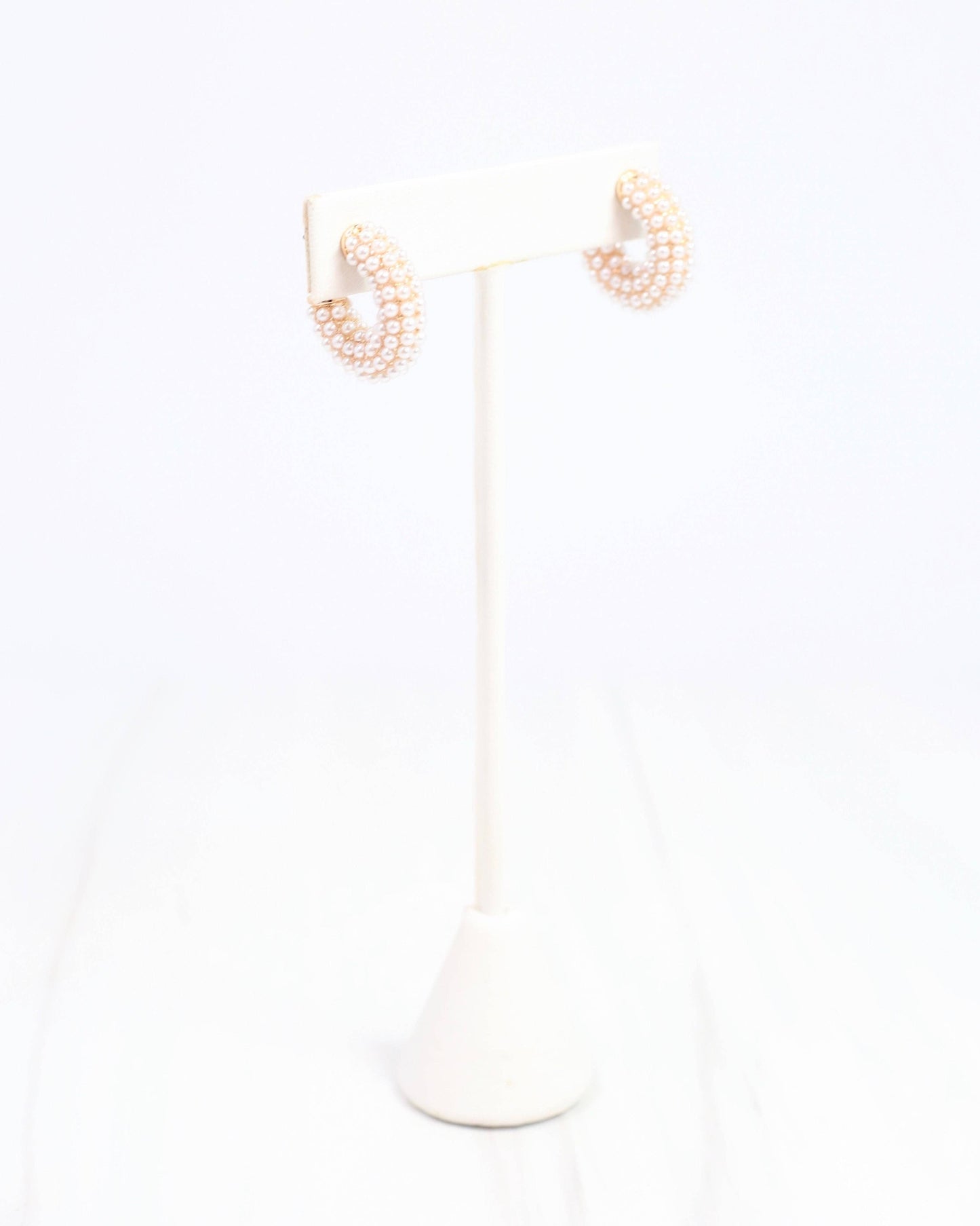 Amirah Hoop Earring Pearl