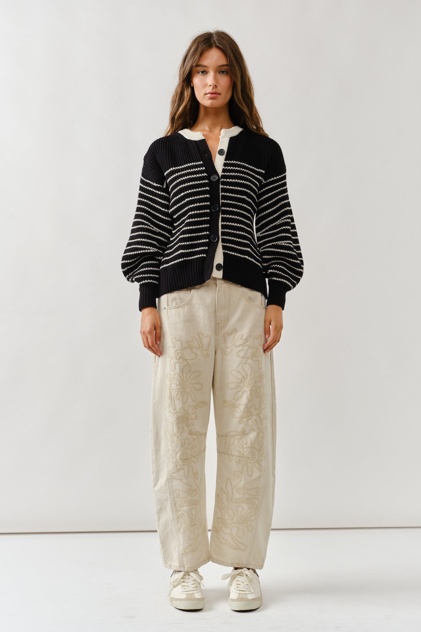 Eloise Stripe Cardigan