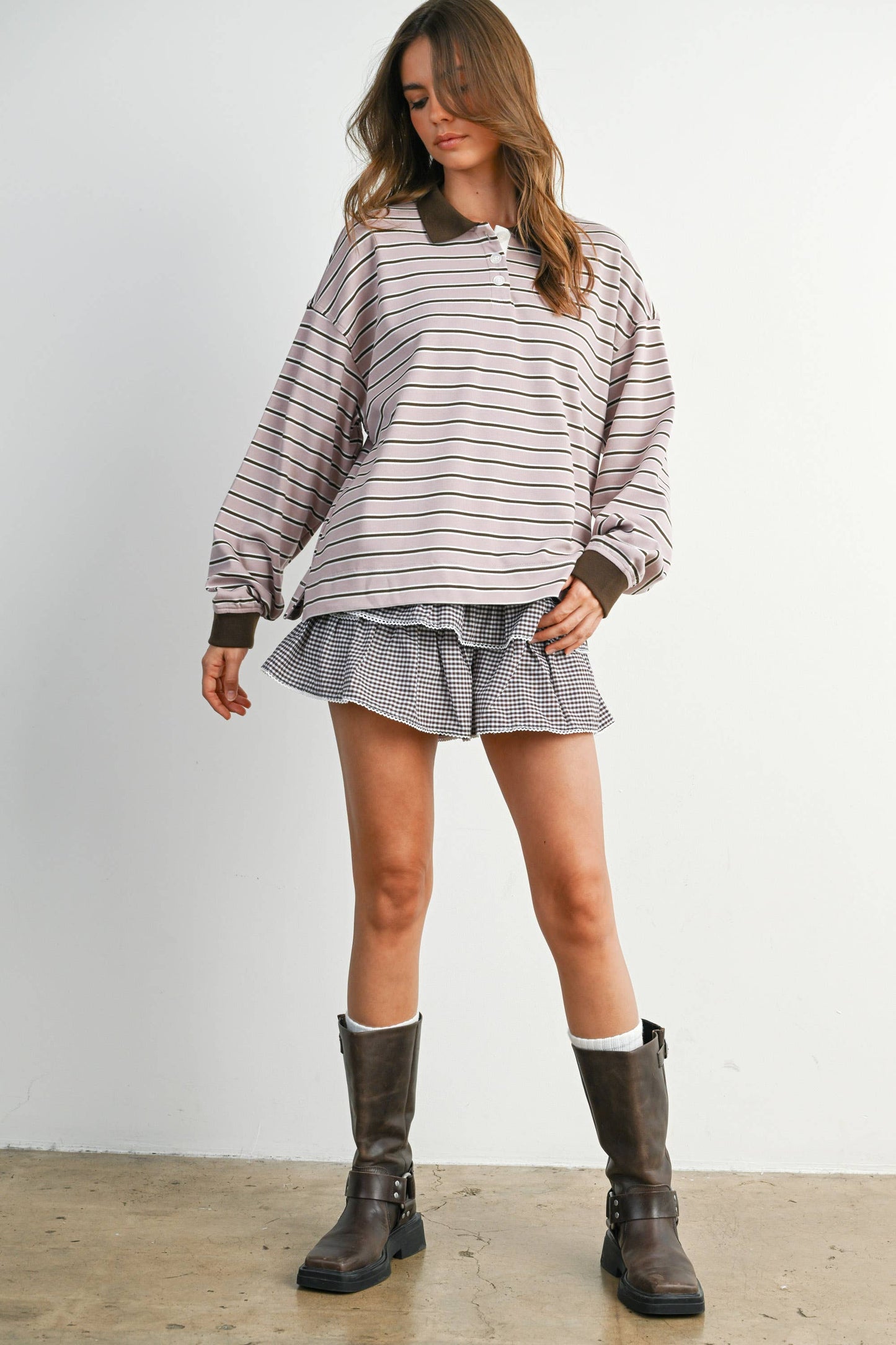 Sloan Button Top