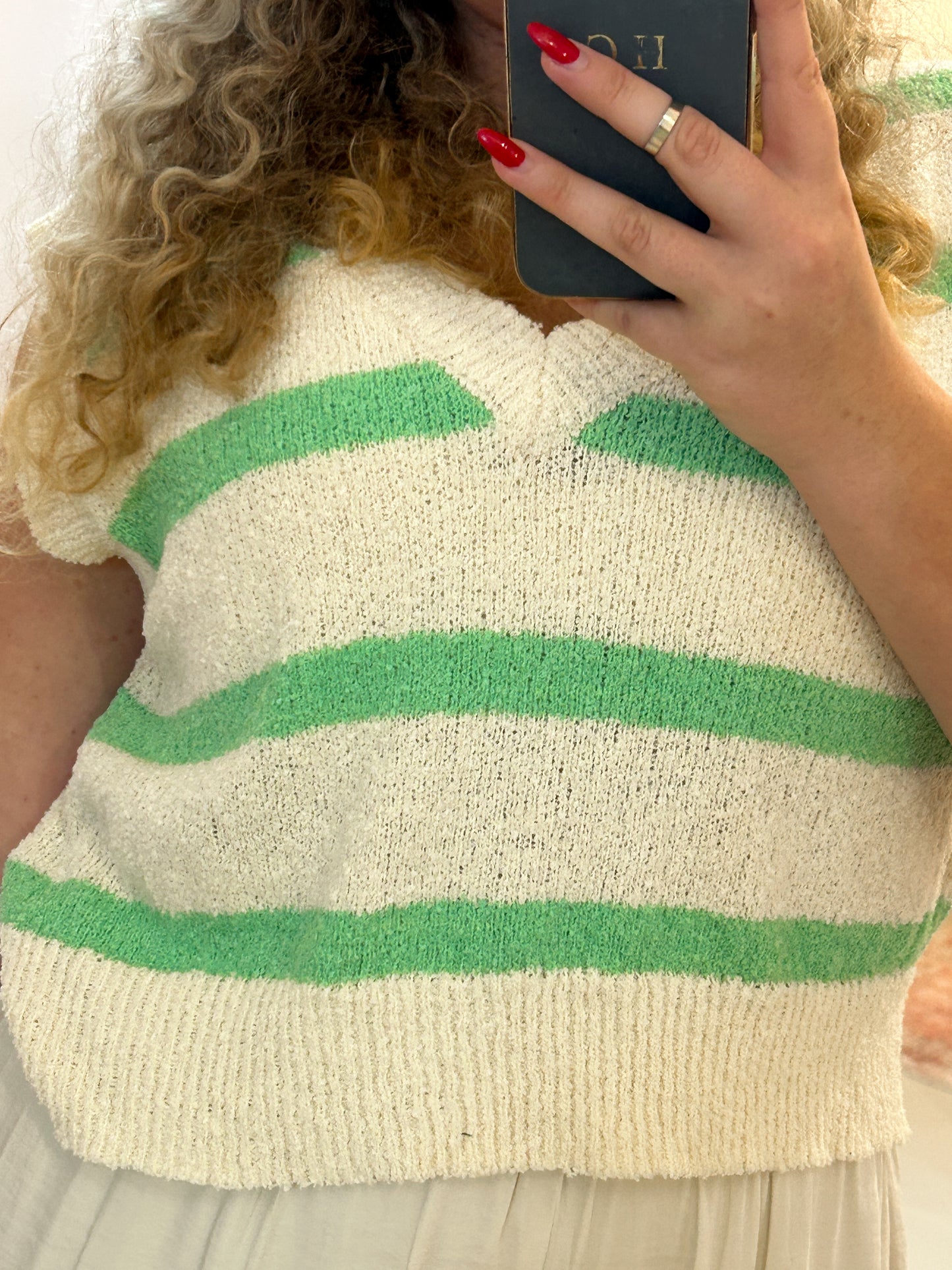 Coastal Stripes Vest Top