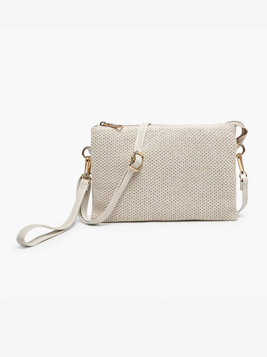 Izzy Straw Woven Crossbody