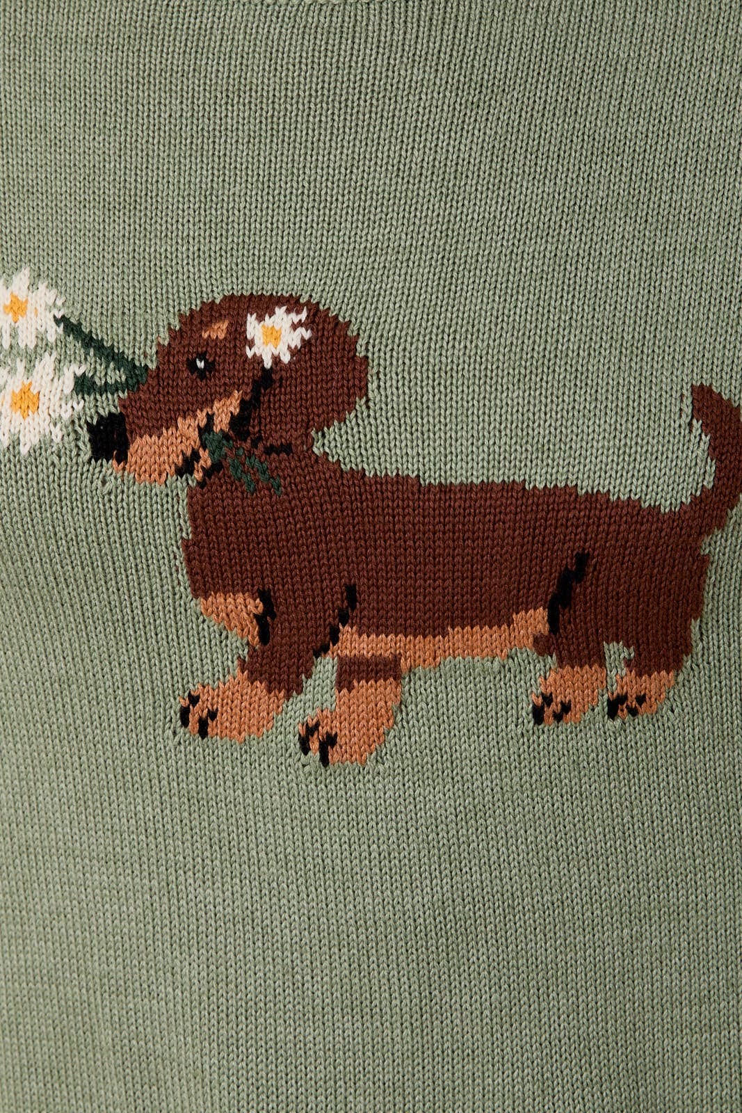 Pup Roll-Up Sweater