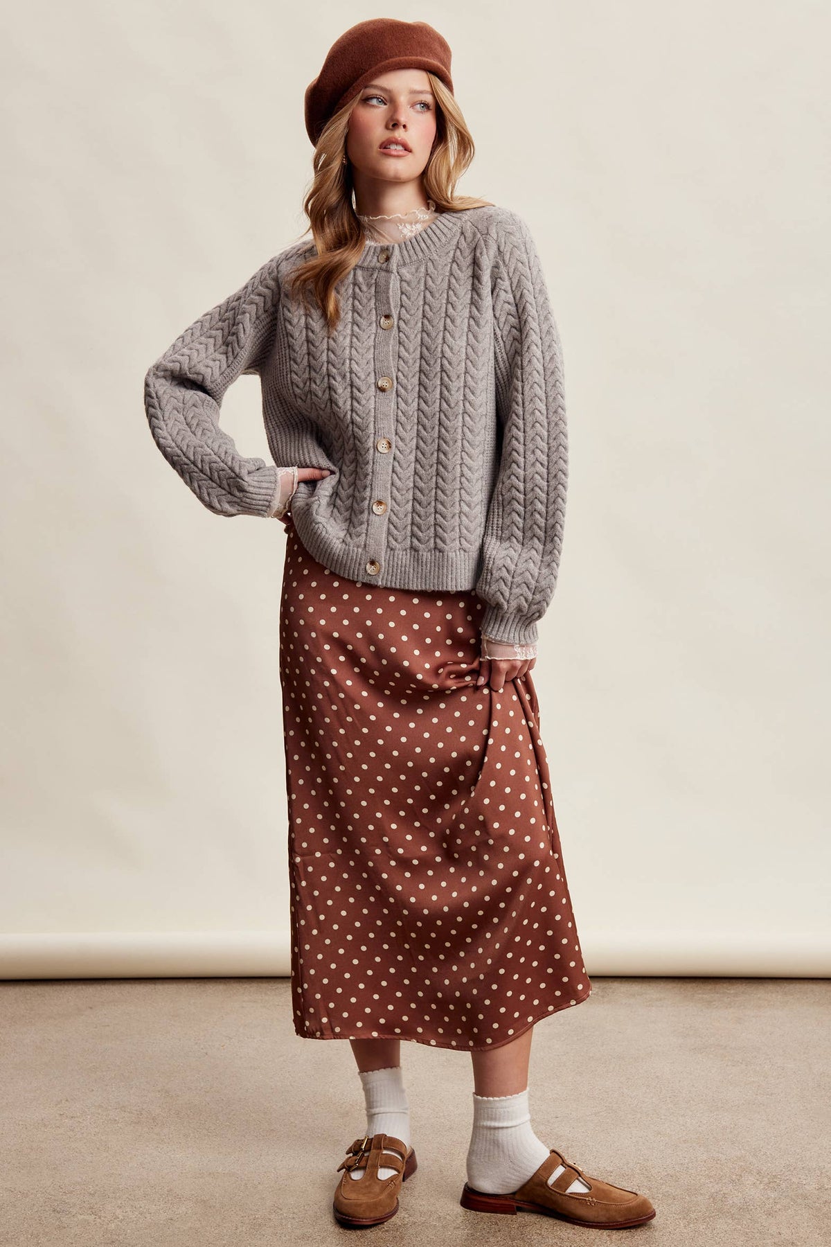Mocha Muse Skirt