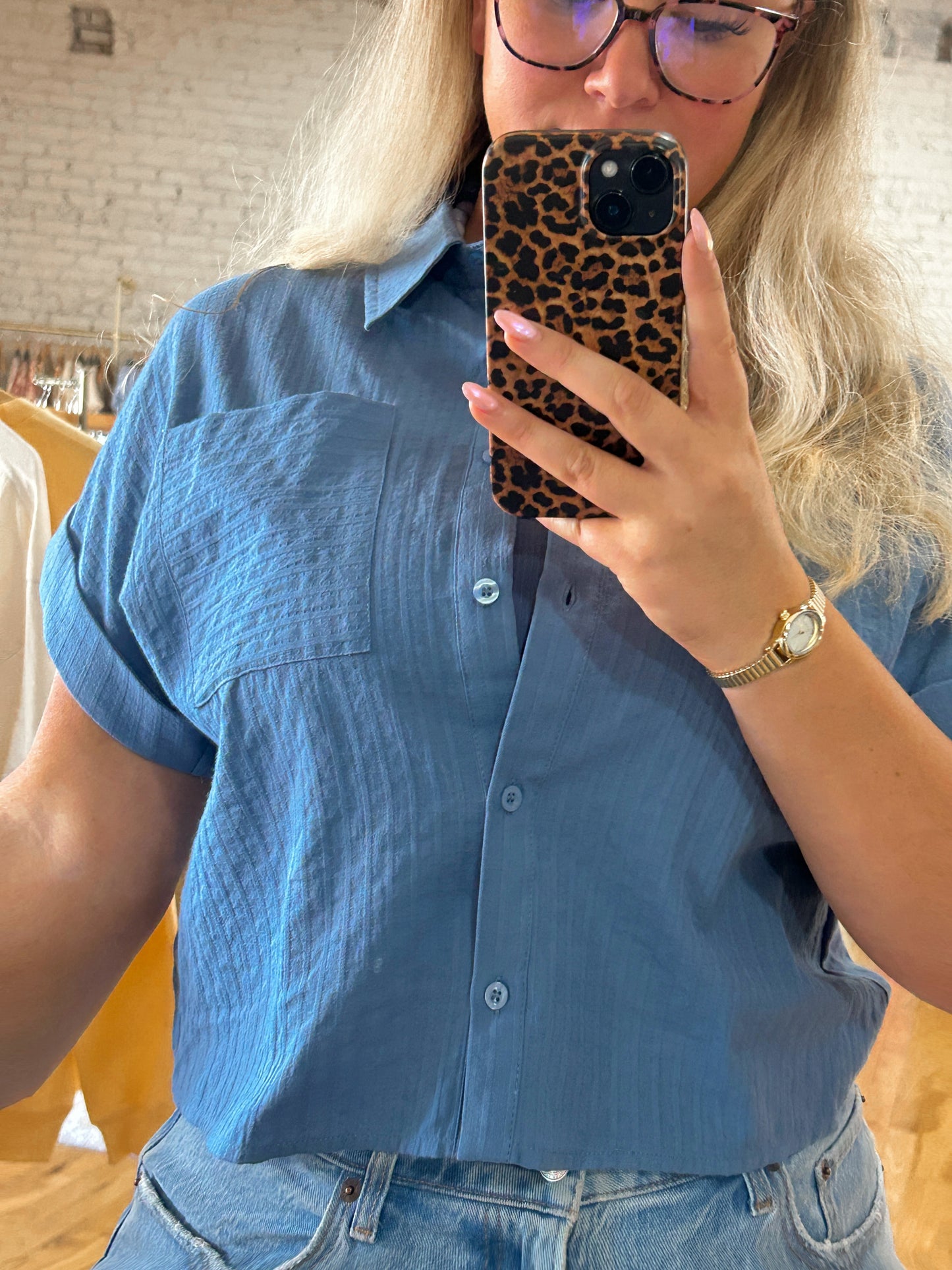 Airlight Button-Down Shirt