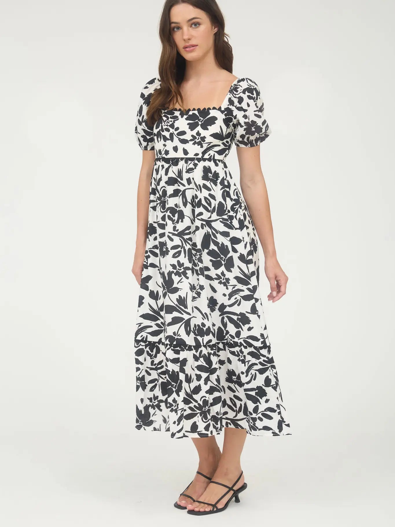 Gardenlace Midi Dress