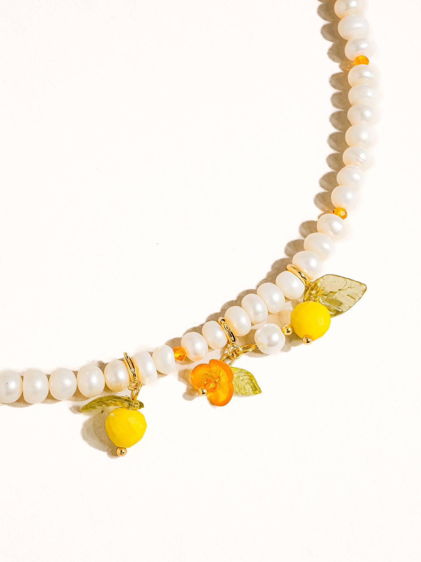 Erwin 18K Gold Vintage Lemon Freshwater Pearl Necklace