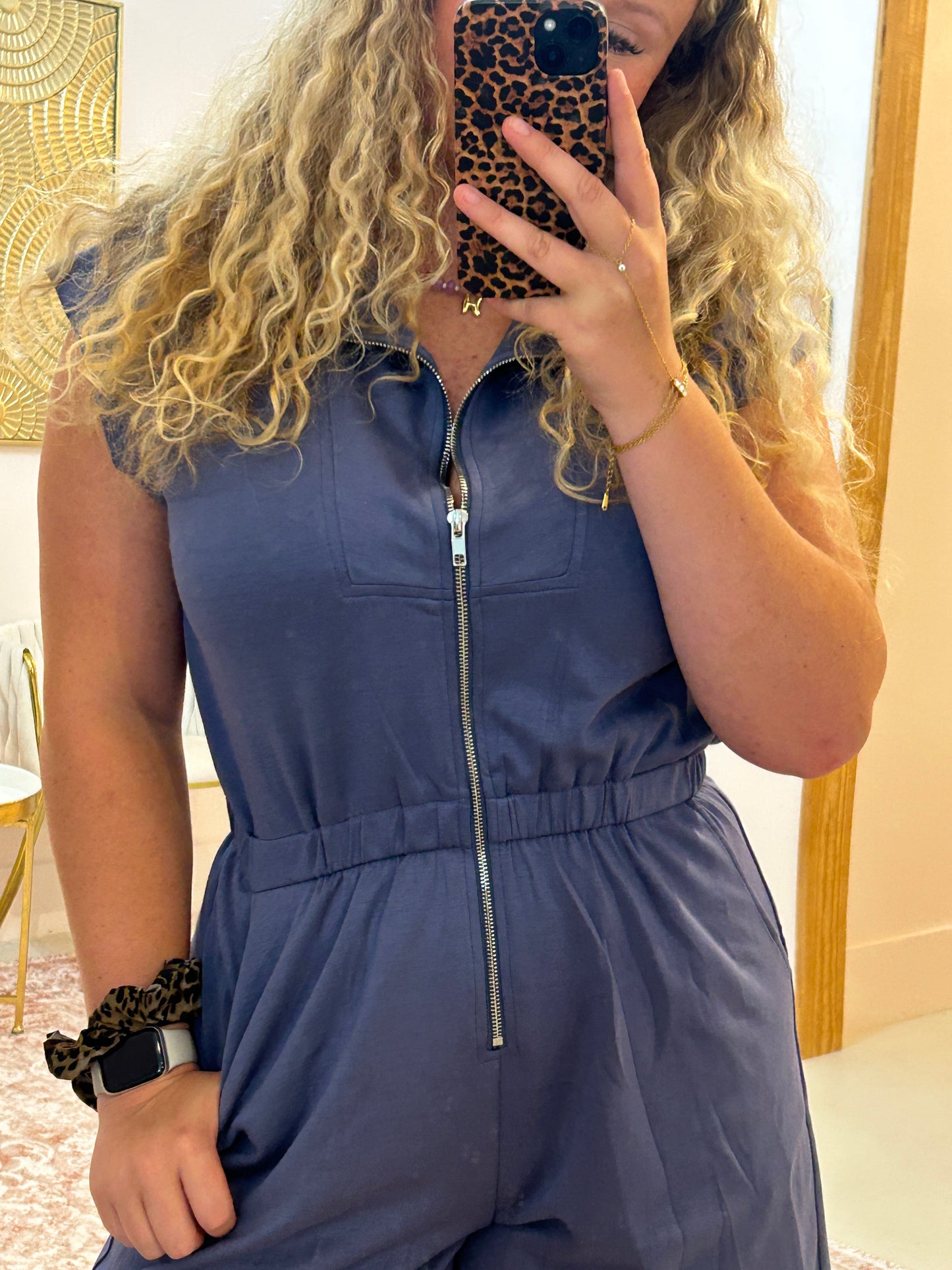 Zip-Up Romper