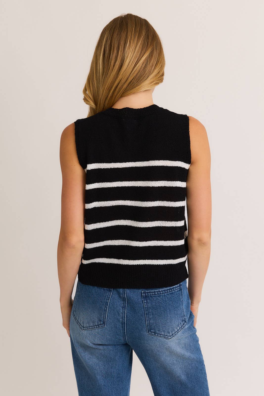 Striped Solstice Sweater Top