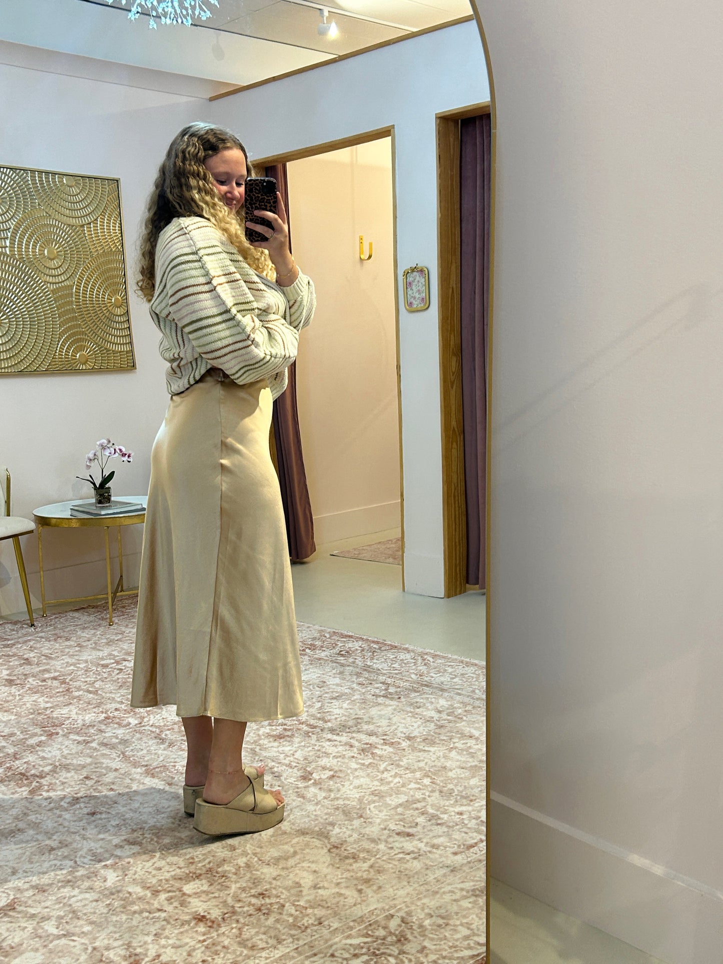 Sunday Silk Skirt