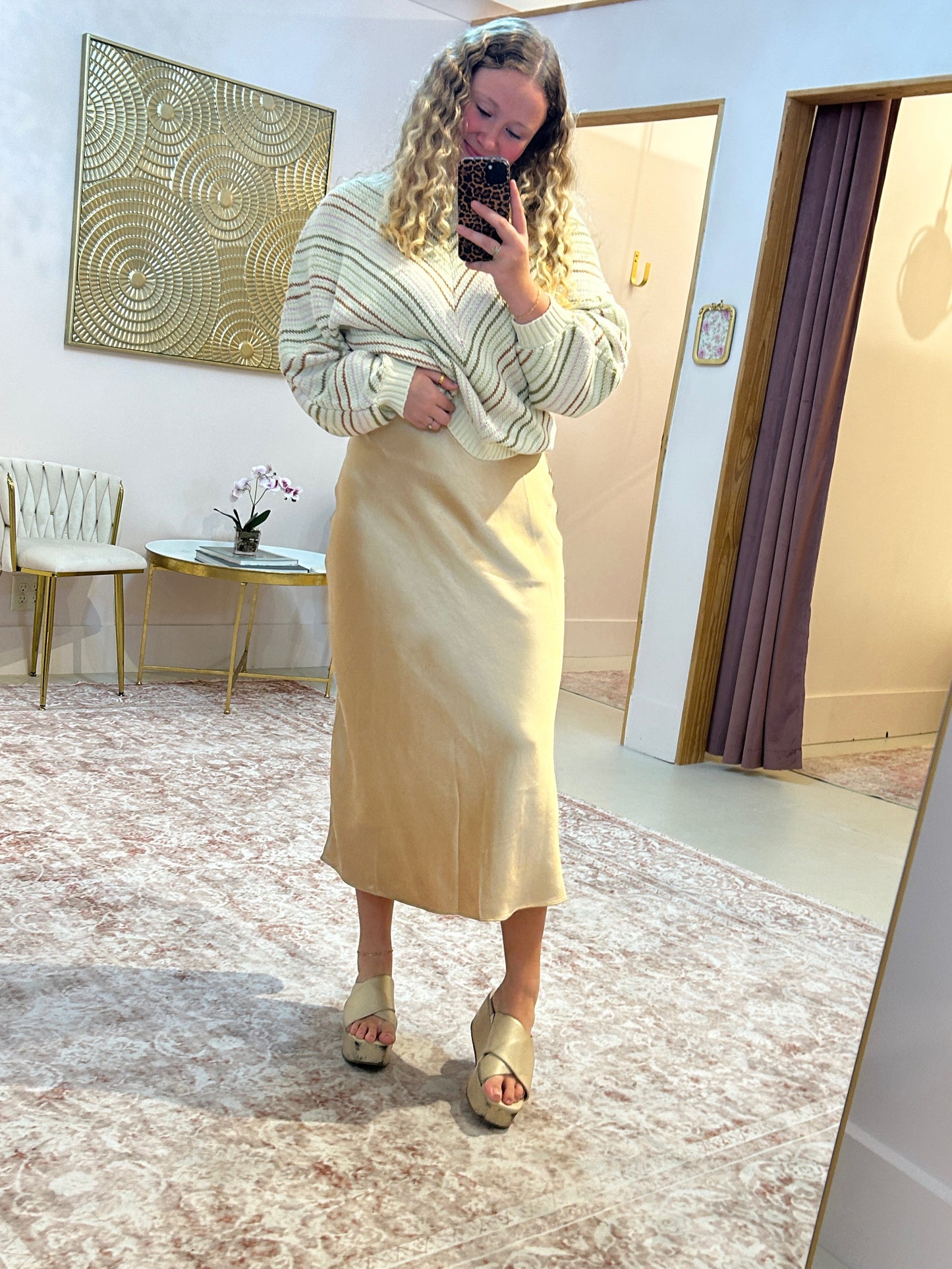 Sunday Silk Skirt