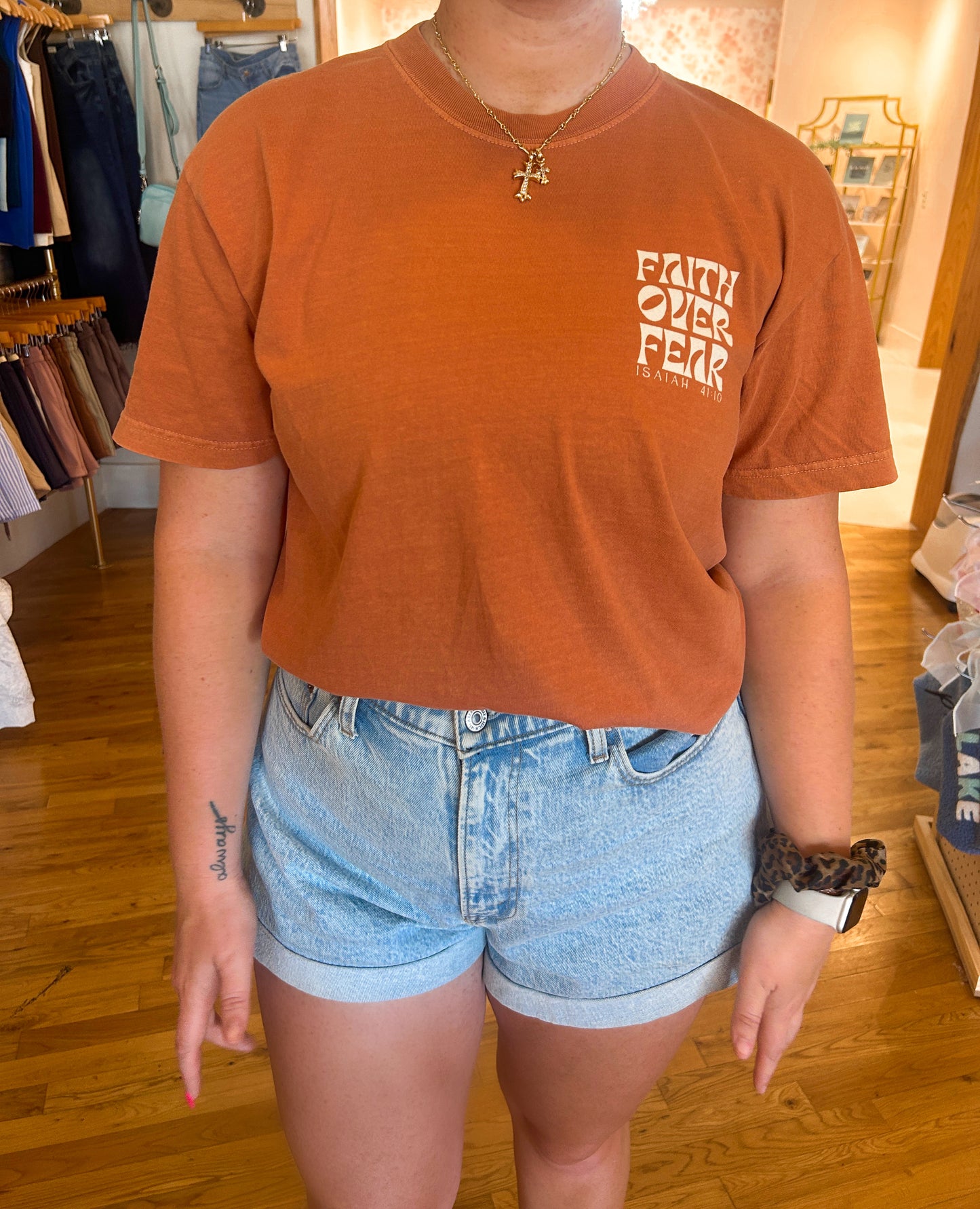 Faith Over Fear Graphic Tee