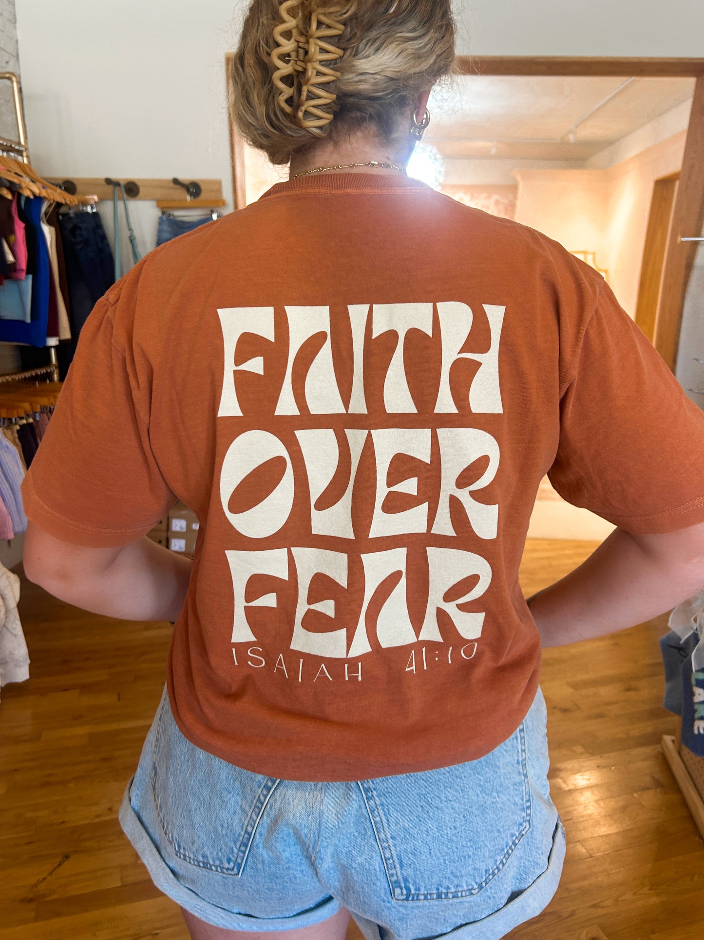 Faith Over Fear Graphic Tee