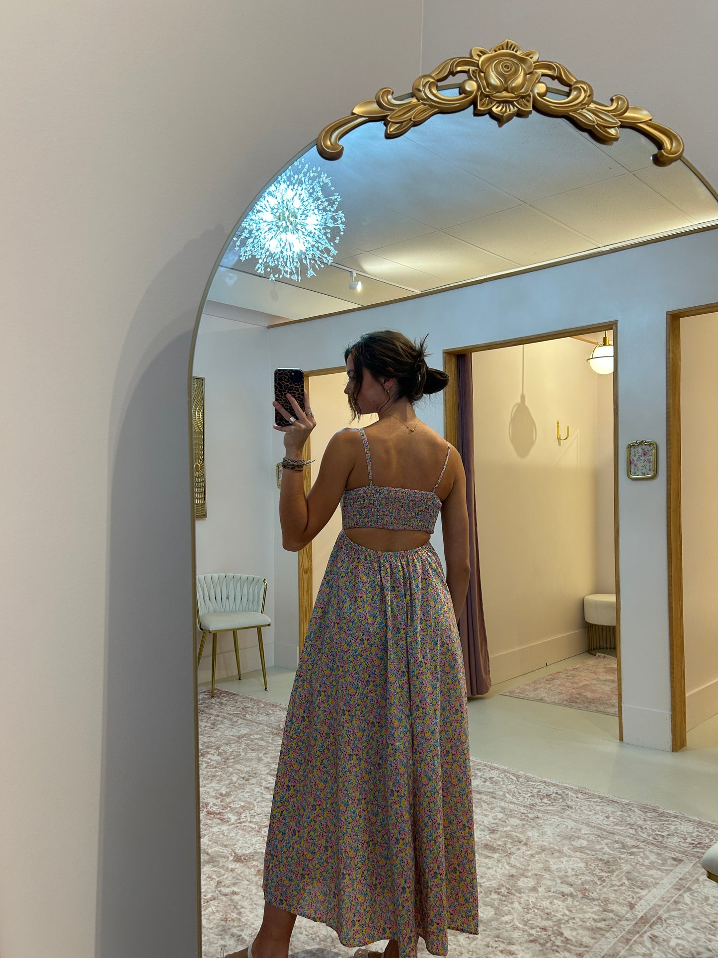 Mykonos Meadow Maxi Dress