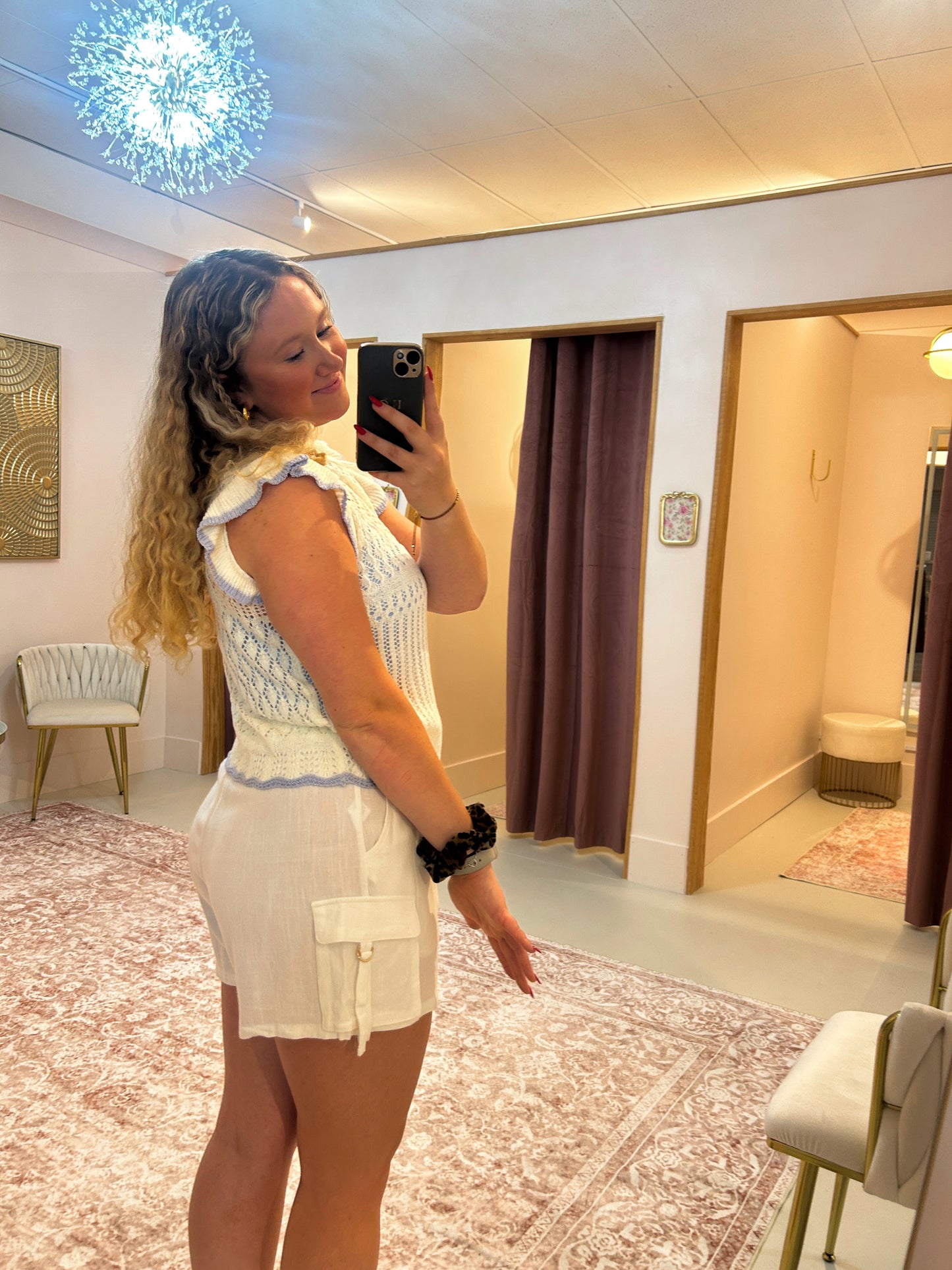 Flutter Knit Tank