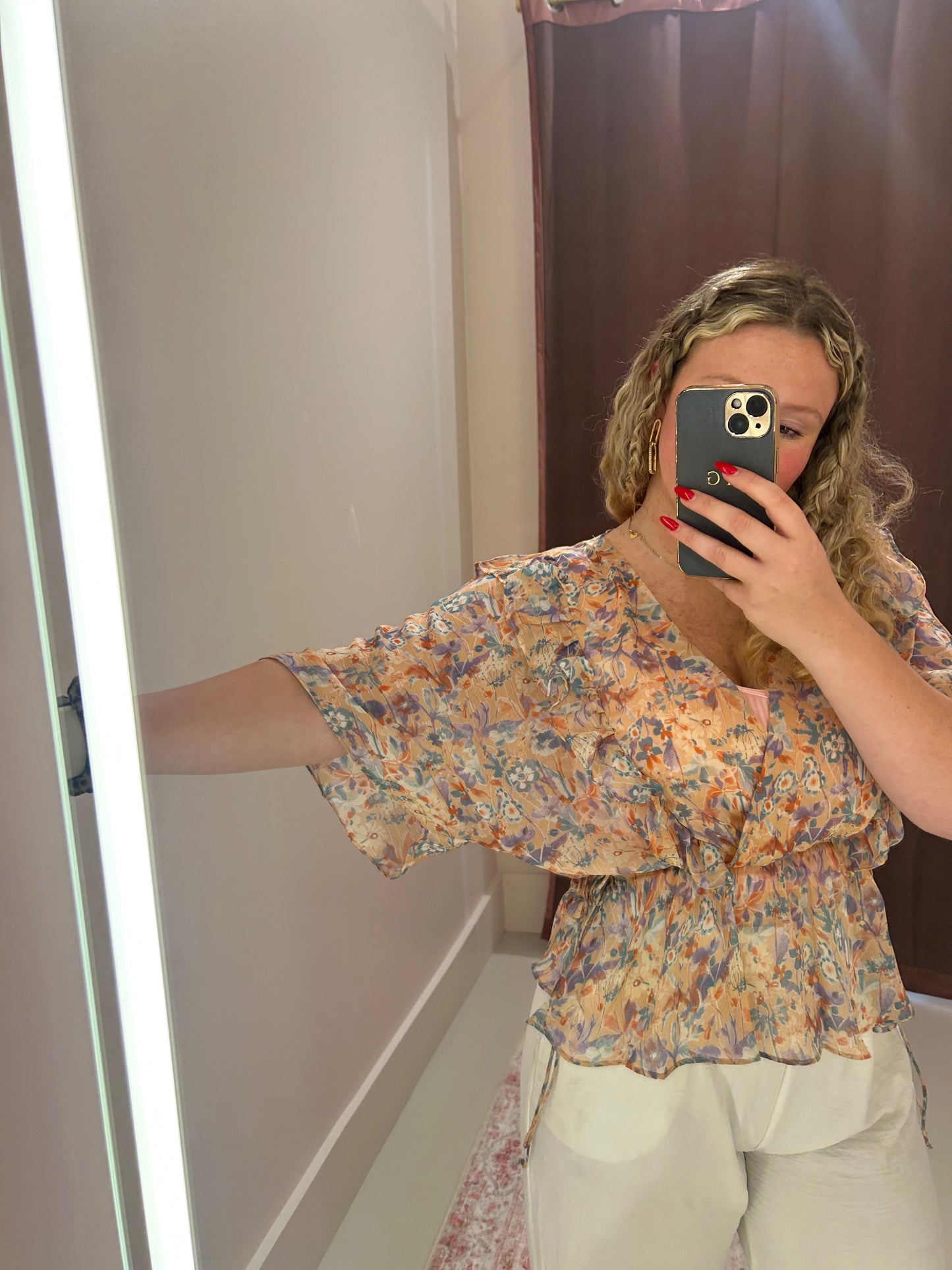 Blush Blossom Top