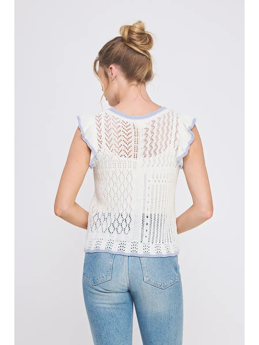 Flutter Knit Tank